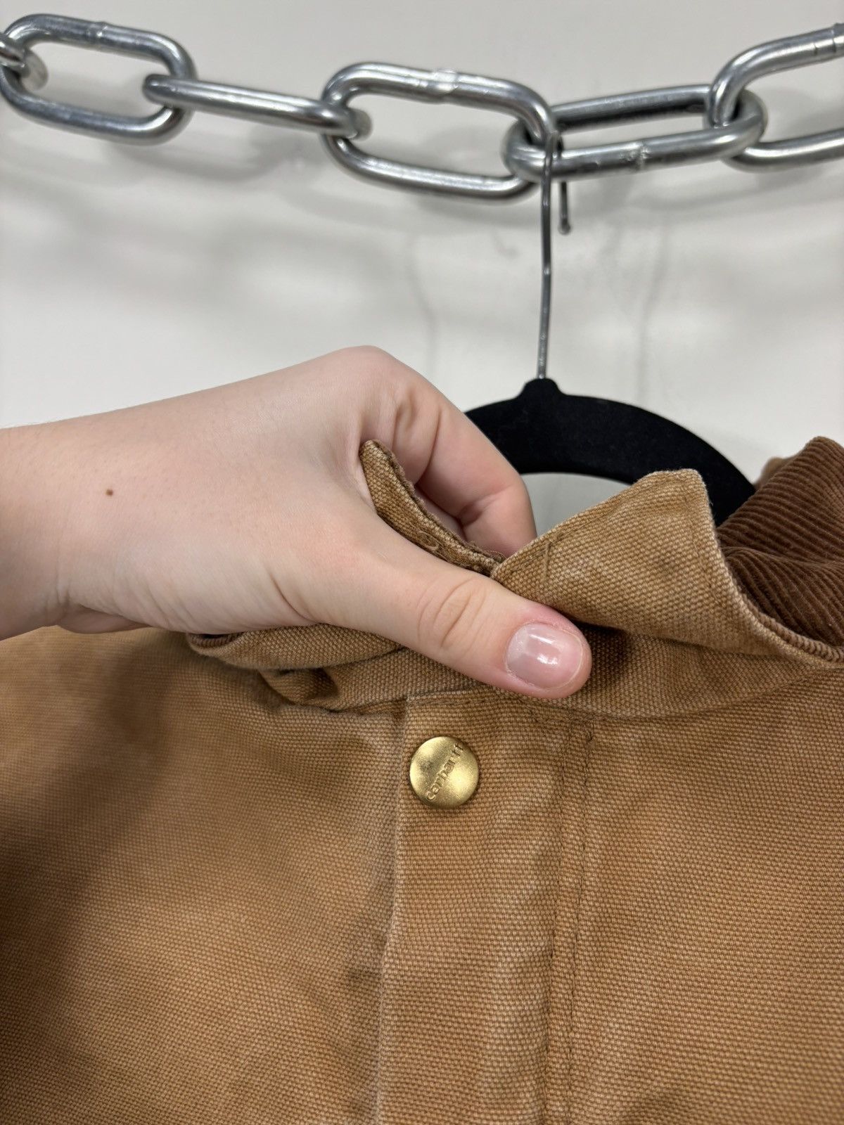 Carhartt Vintage Carhartt Workwear Orange/Brown Boxy Cropped Jacket Size US M / EU 48-50 / 2 - 11 Thumbnail