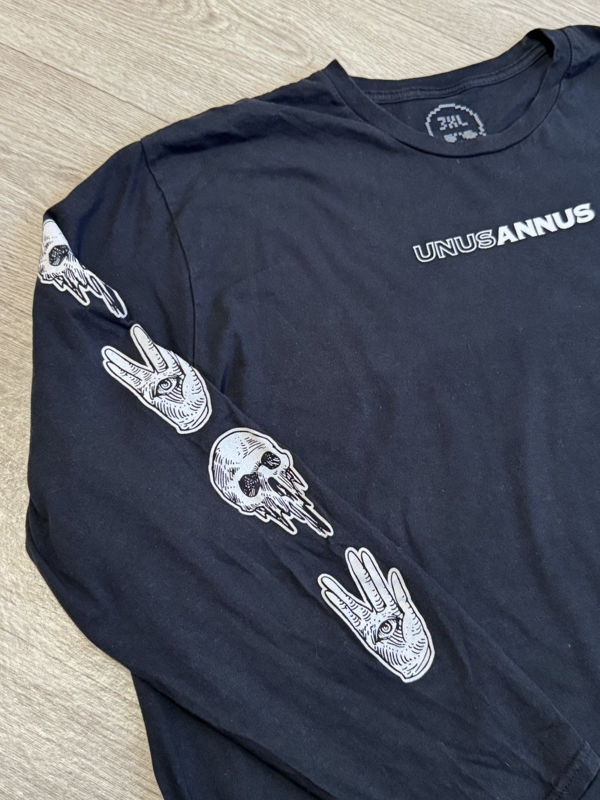 Vintage 🔷Limited Unus Annus Y2K Long sleeve T-shirt🔷 Size US XXL / EU 58 / 5 - 2 Thumbnail