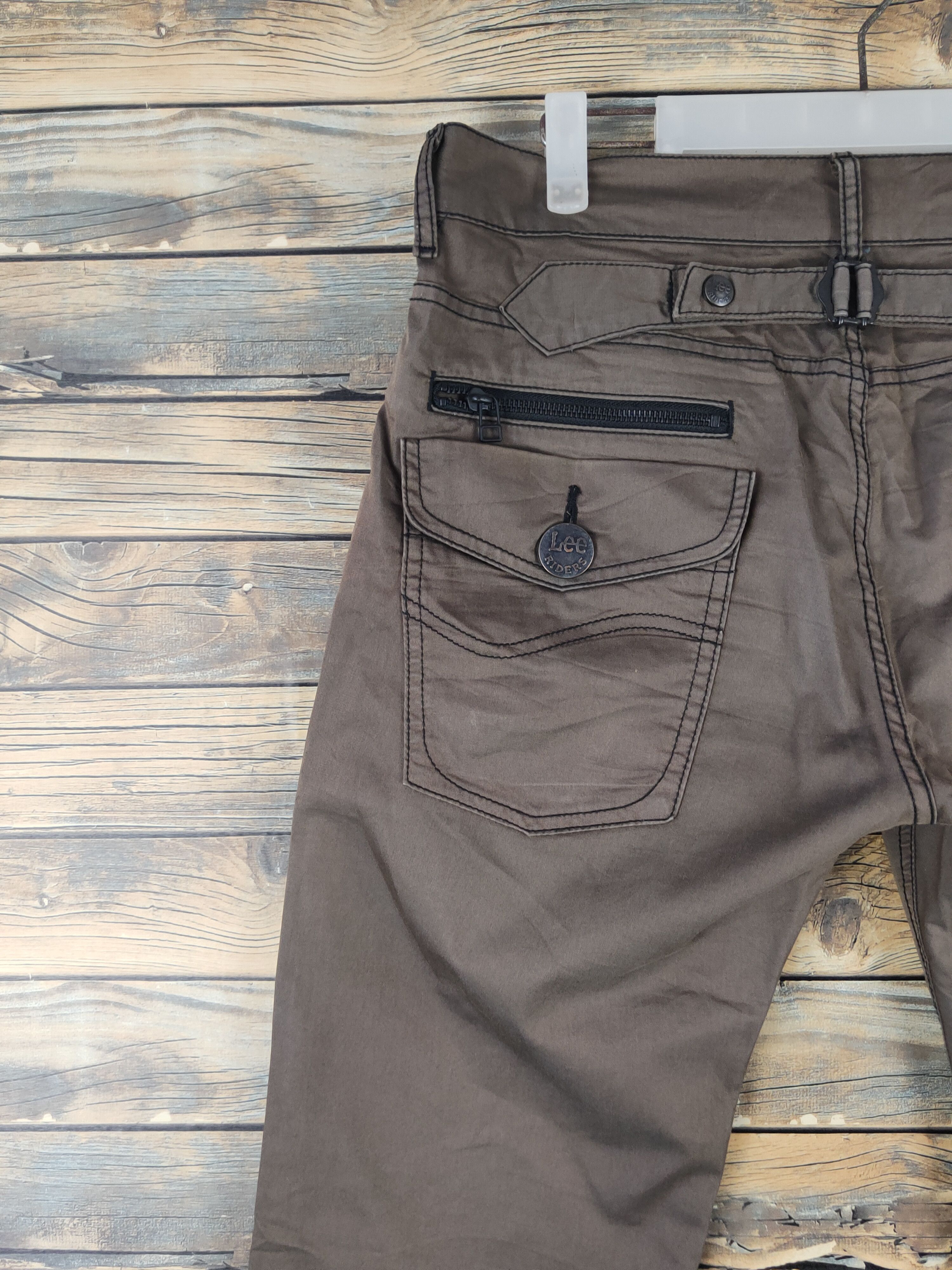 Lee DL Lee Brown Multipocket Casual Pants #1508 Size US 32 / EU 48 - 8 Thumbnail