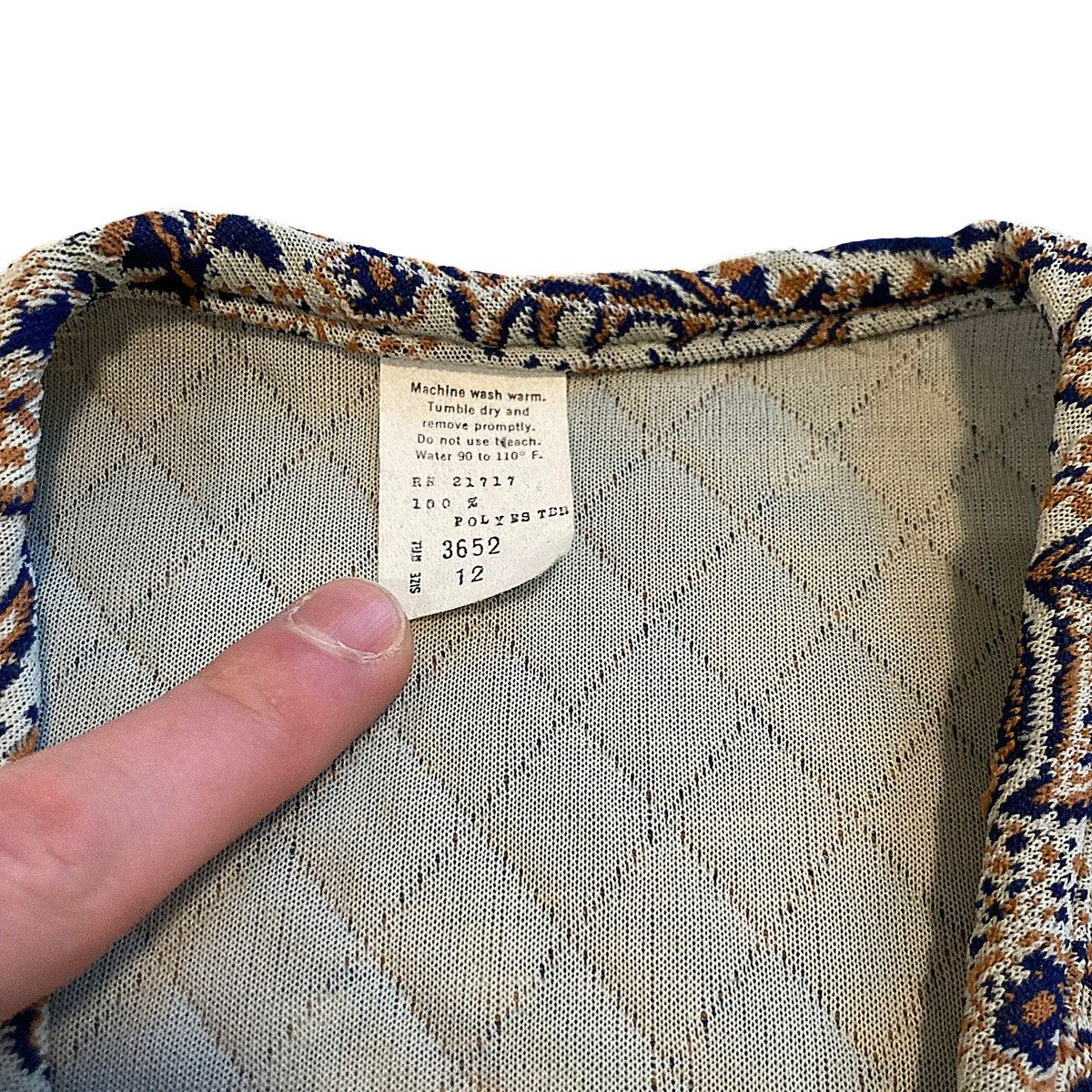 Vintage Vintage Paisley Vest Size US S / EU 44-46 / 1 - 4 Thumbnail