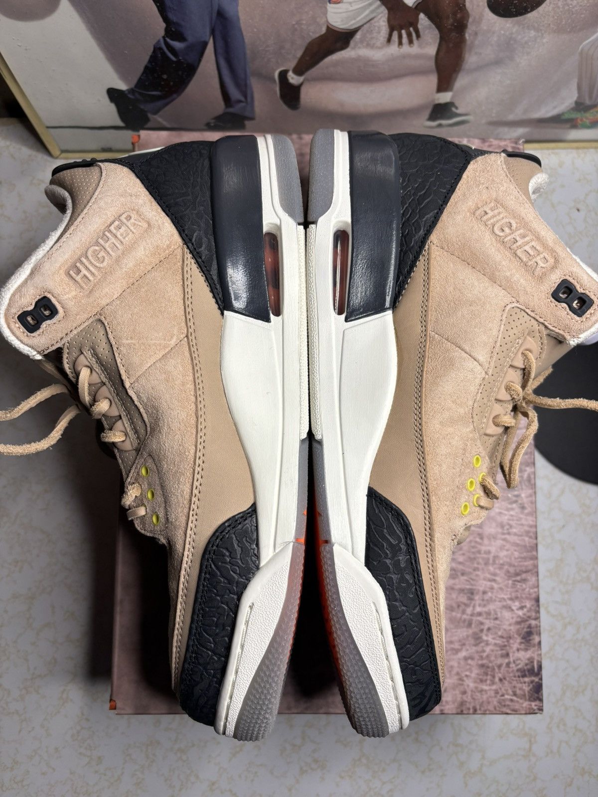 Jordan Brand Air Jordan 3 Retro JTH Size US 11.5 / EU 44-45 - 3 Thumbnail