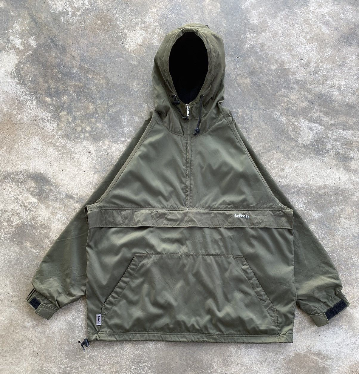 Vintage Vintage Bitch Skateboards Anorak Hoodie Jacket Size US L / EU 52-54 / 3 - 1 Thumbnail