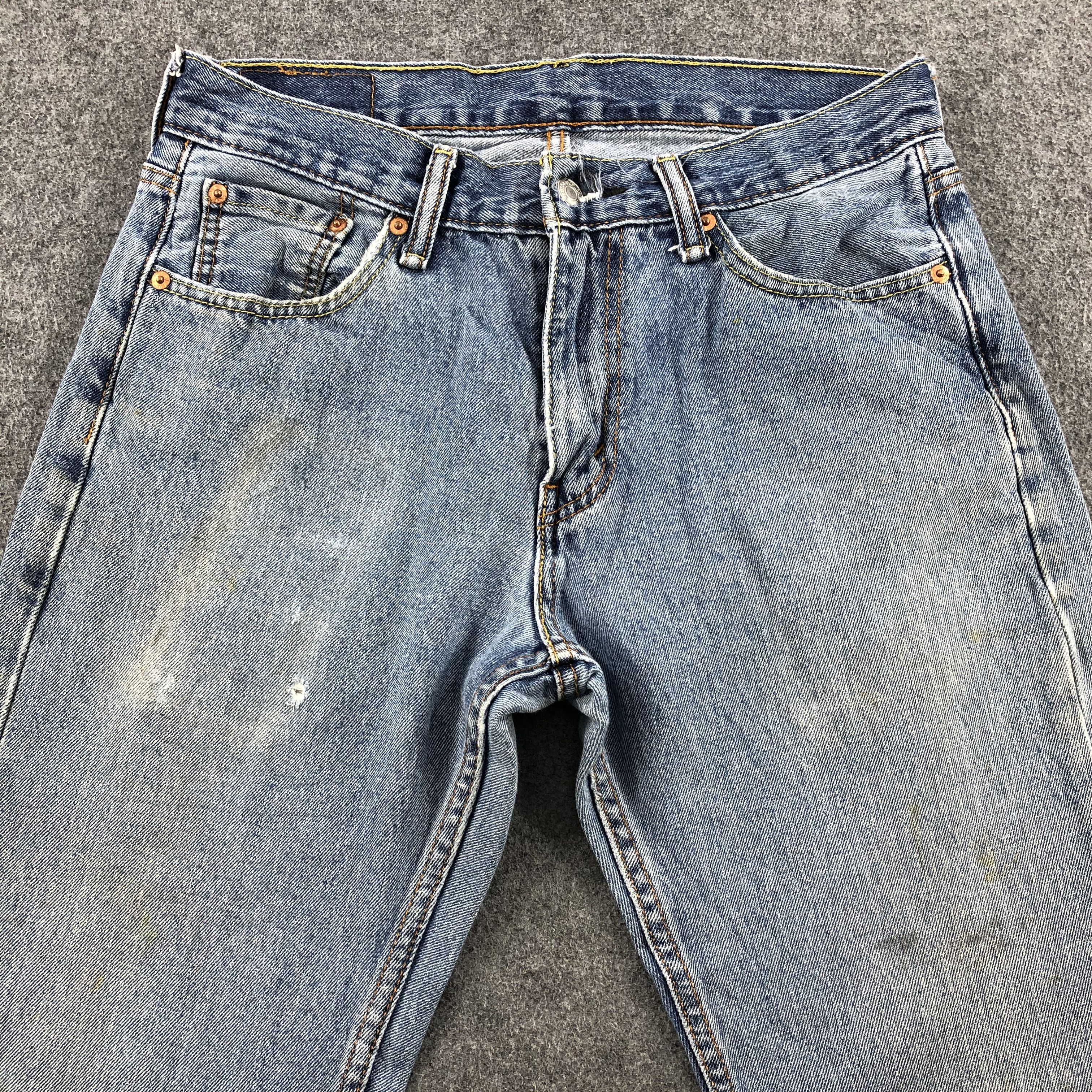 Levi's × Vintage Vintage Light Wash Levis 505 Jeans-JM1764 Size US 32 / EU 48 - 3 Thumbnail