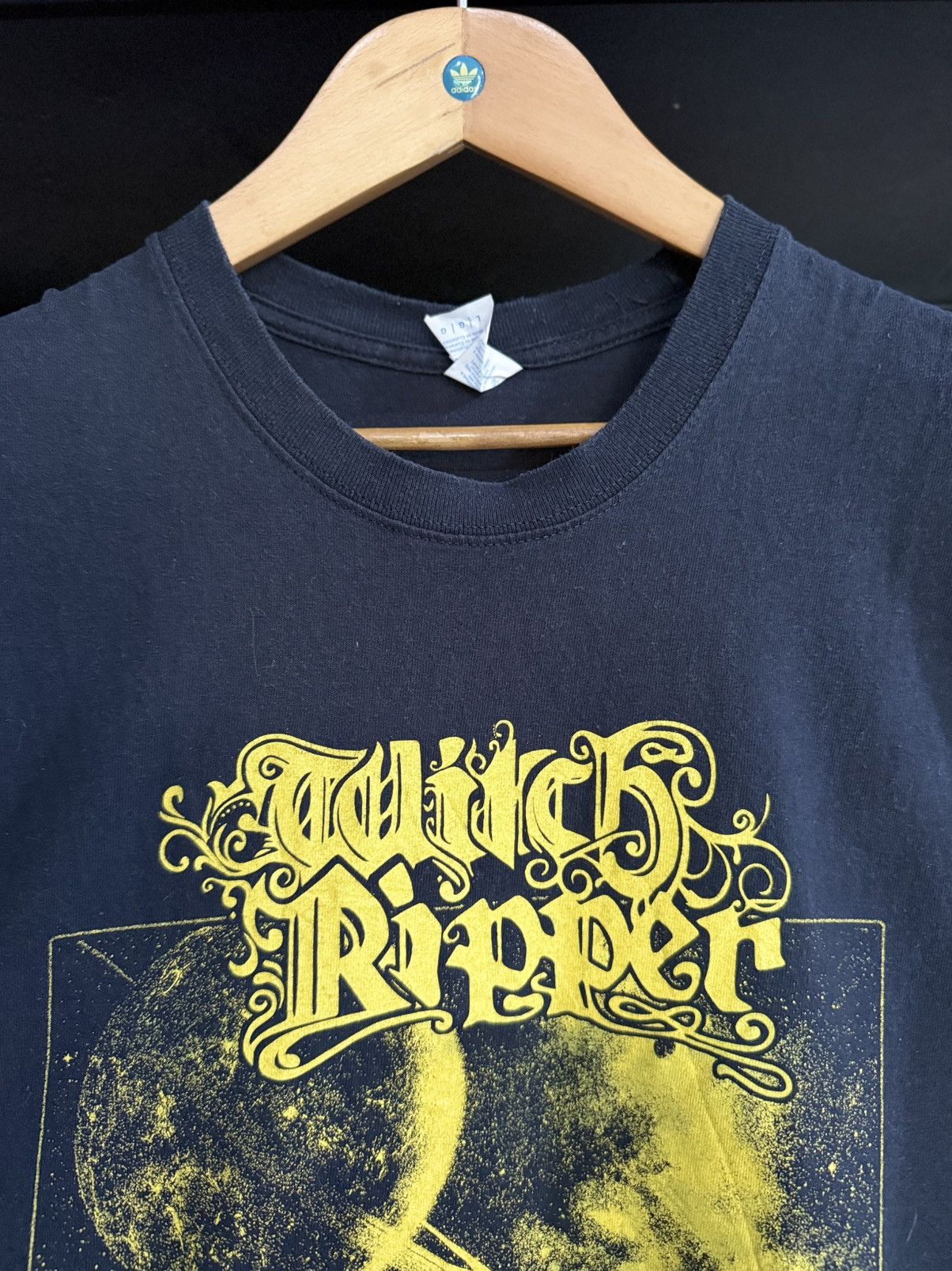 Band Tees Vintage Y2K Witch Ripper Black Metal Band Promo Faded Tee Size US L / EU 52-54 / 3 - 6 Thumbnail