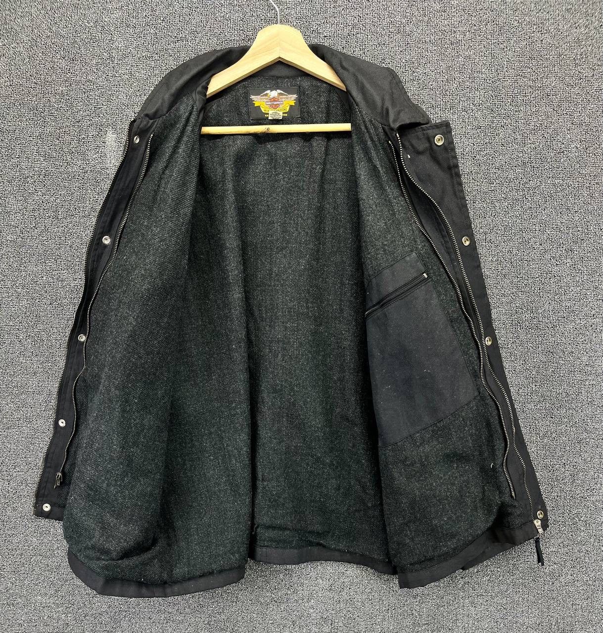 Harley Davidson Vintage Harley Davidson Black Moto Racing Jacket Size US L / EU 52-54 / 3 - 6 Thumbnail