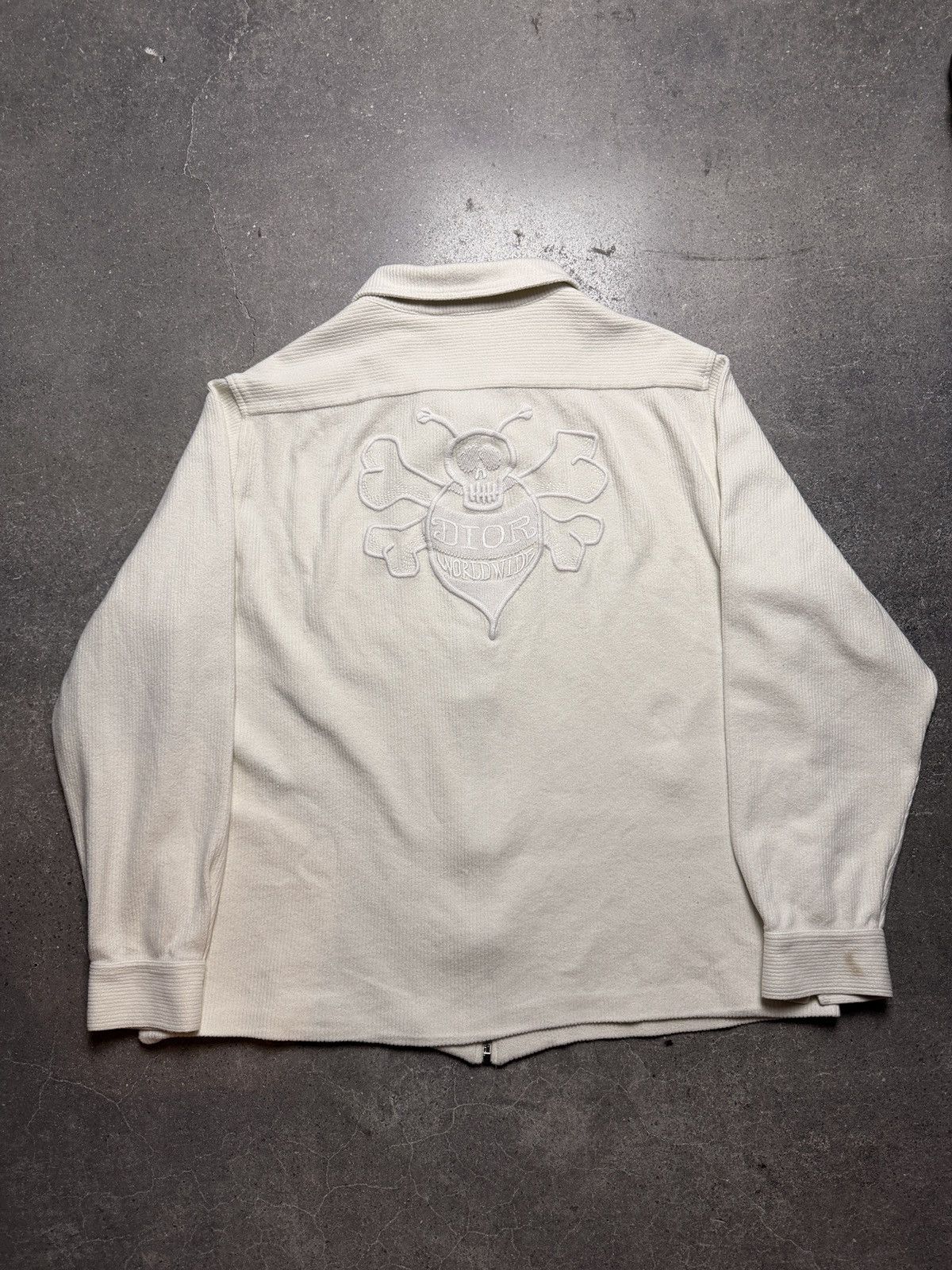 Dior × Stussy Dior x Stussy Corduroy Embroidered Jacket Size US XXL / EU 58 / 5 - 7 Thumbnail