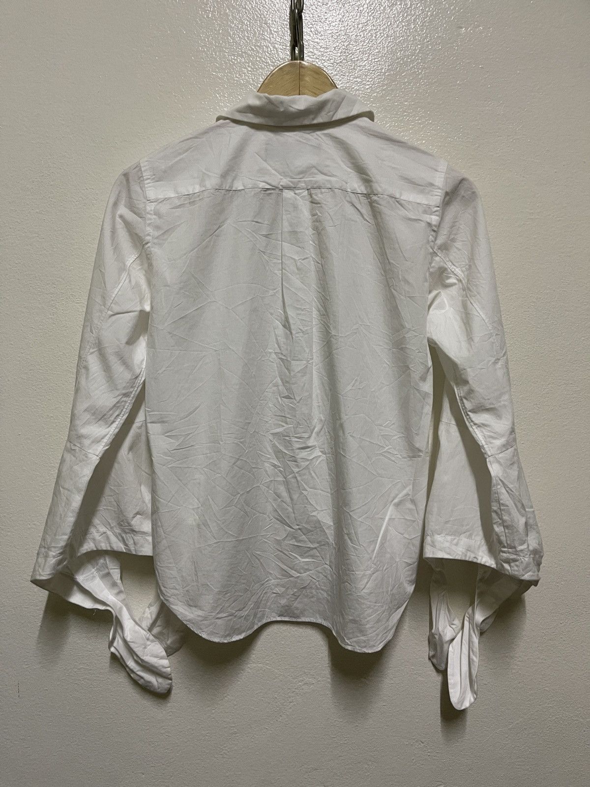Comme des Garcons Black Black CDG Ribbon Cuff Long Sleeves Shirt AD2018 Size XS / US 0-2 / IT 36-38 - 8 Thumbnail