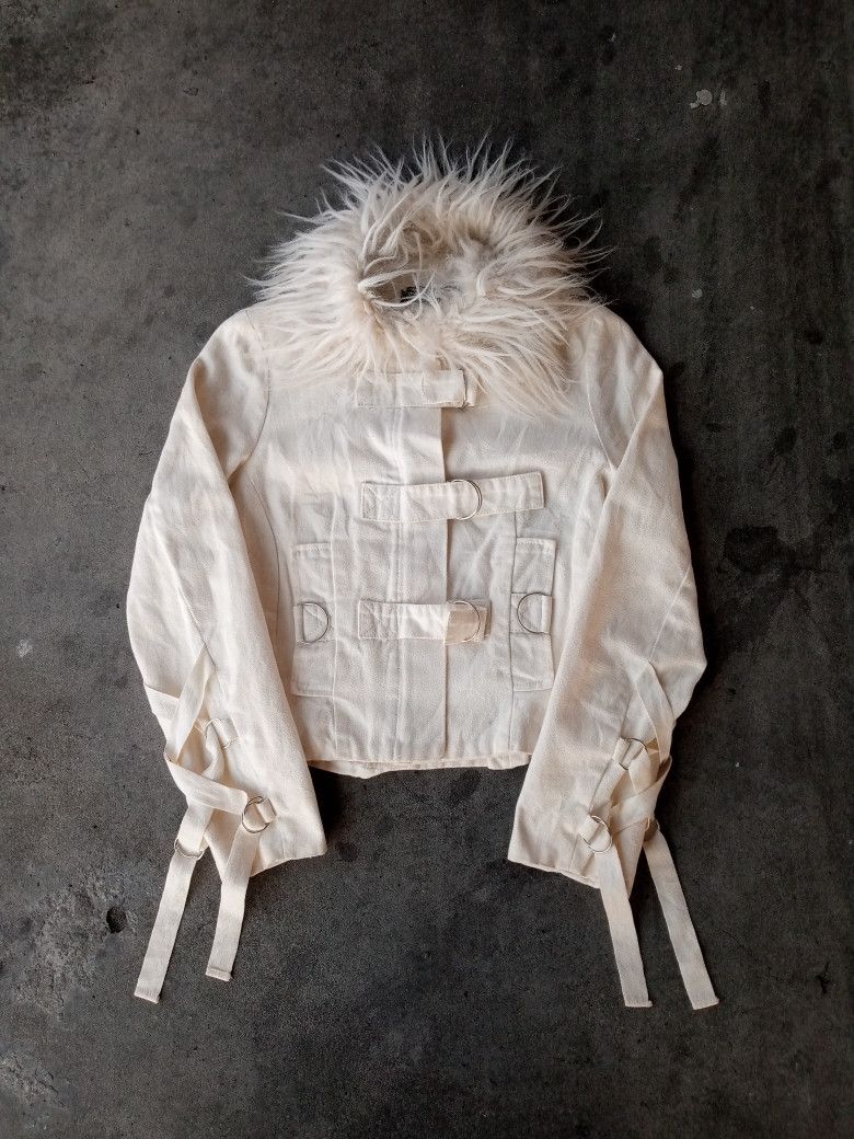 Morgan De Toi Leather Biker Jacket