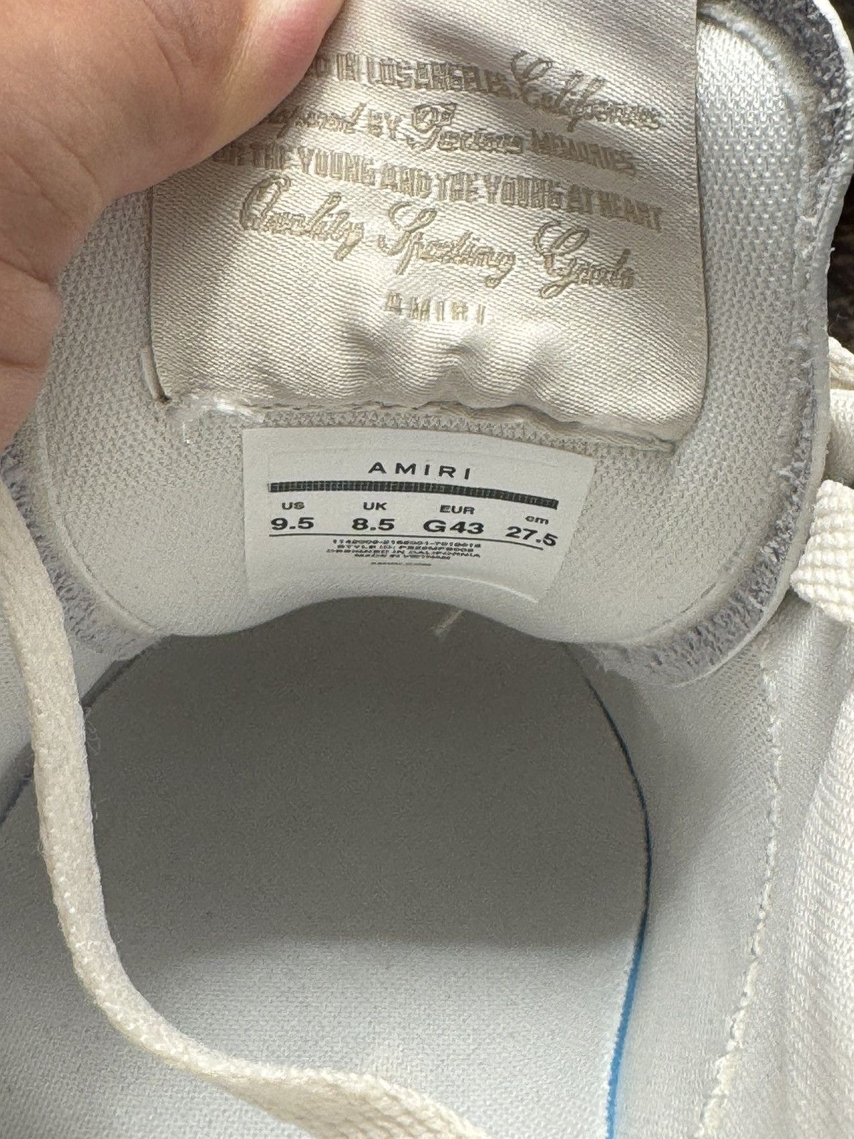 Amiri AMIRI Pacific Bones Low Top Sneaker ‘Sand’ Size 9.5M Size US 9.5 / EU 42-43 - 7 Thumbnail