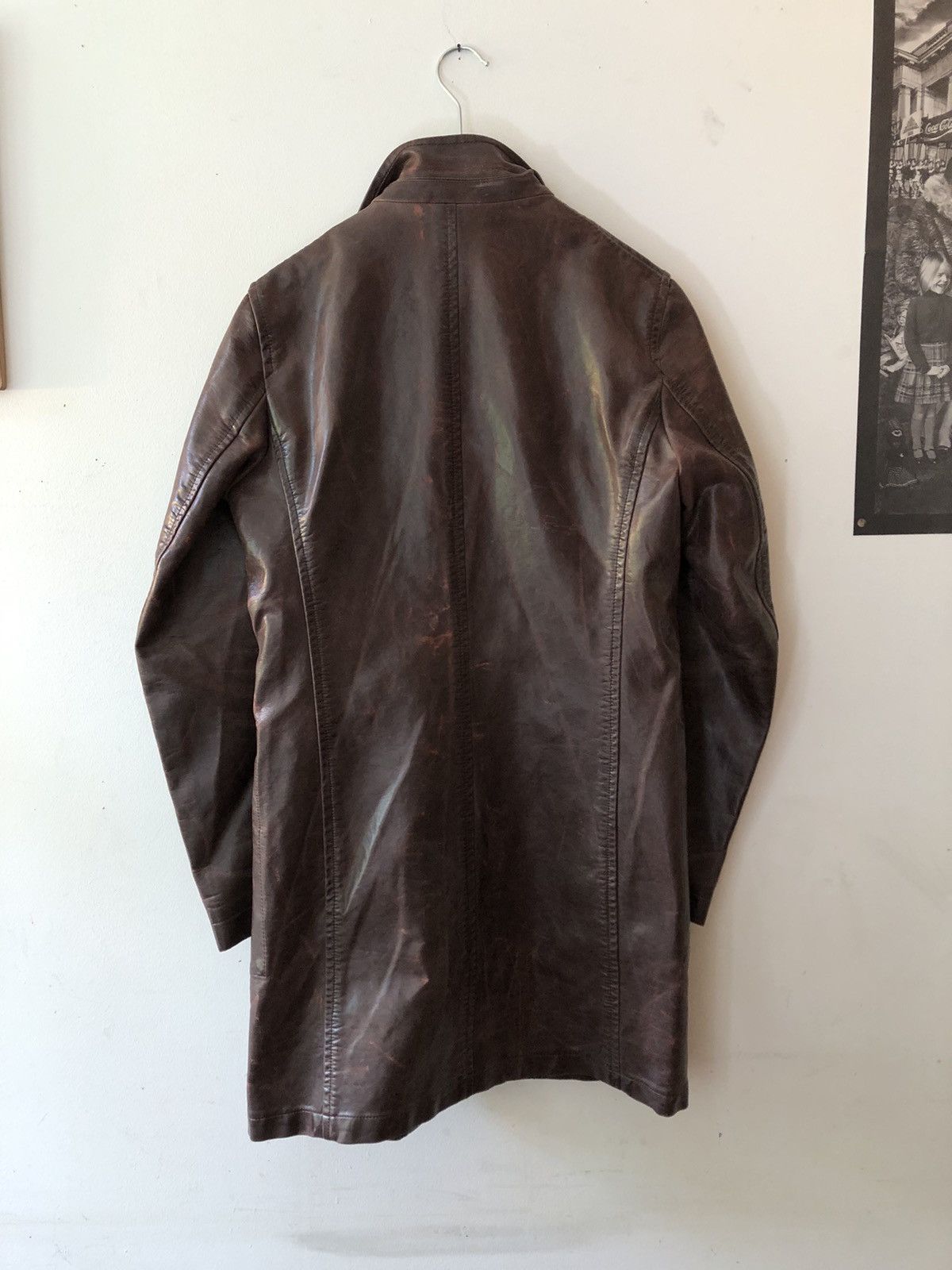 Dsquared2 Dsquared2 Ds2 Dsquared leather Coat Jacket Designer Archive Size US S / EU 44-46 / 1 - 3 Thumbnail