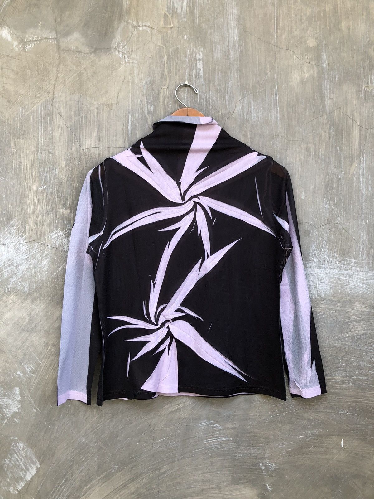 Japanese Brand Unknown - Japanese Women Mesh Tops Size M / US 6-8 / IT 42-44 - 6 Thumbnail