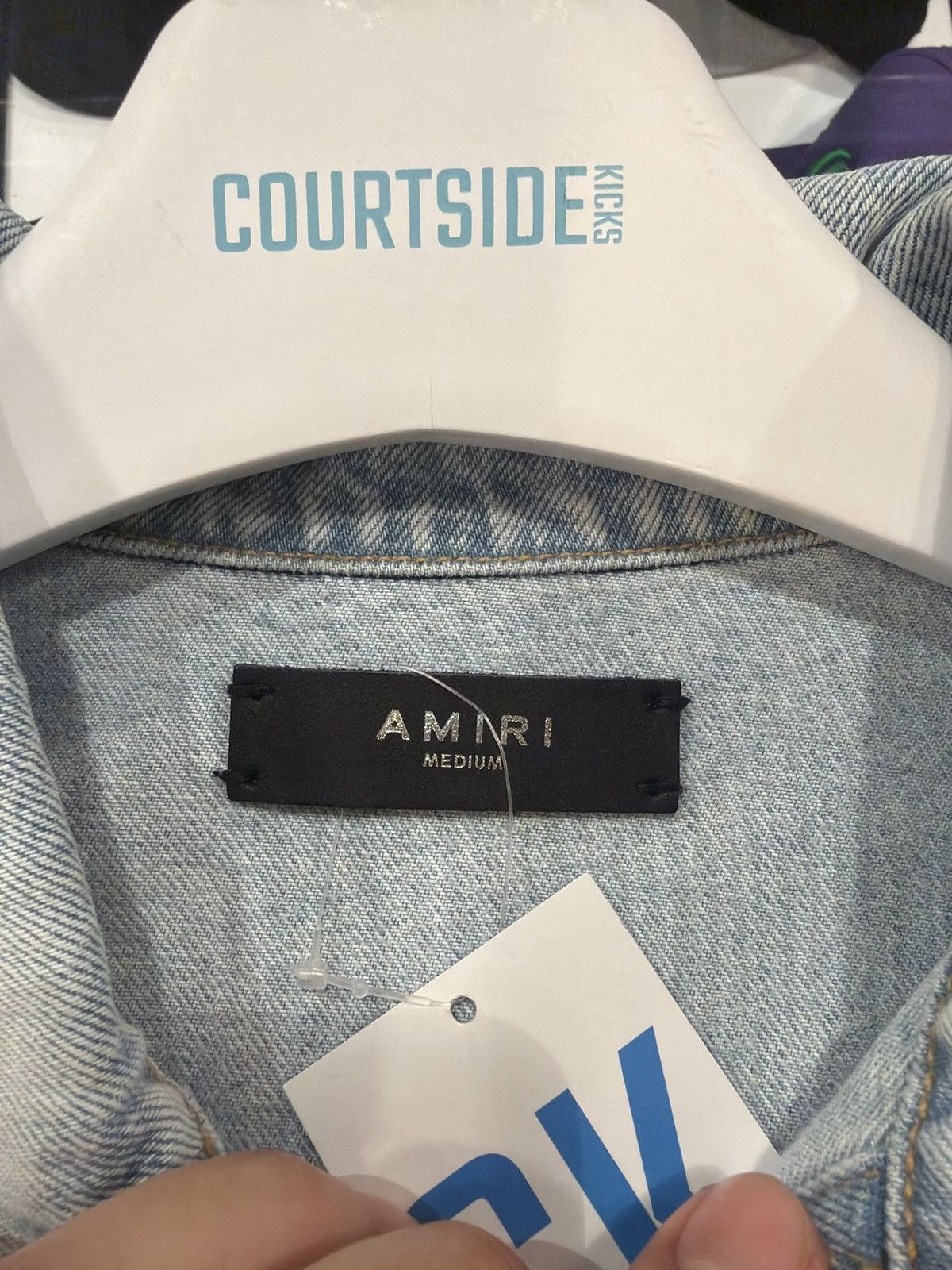 Amiri Amiri Light Wash Denim Jacket Size US M / EU 48-50 / 2 - 4 Thumbnail