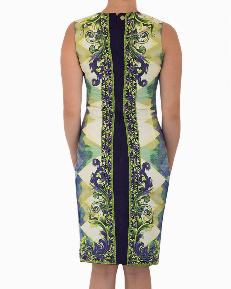 Versace Versace 2016 Collection Dress Womens Green Authentic Size 44 Size M / US 6-8 / IT 42-44 - 2 Thumbnail