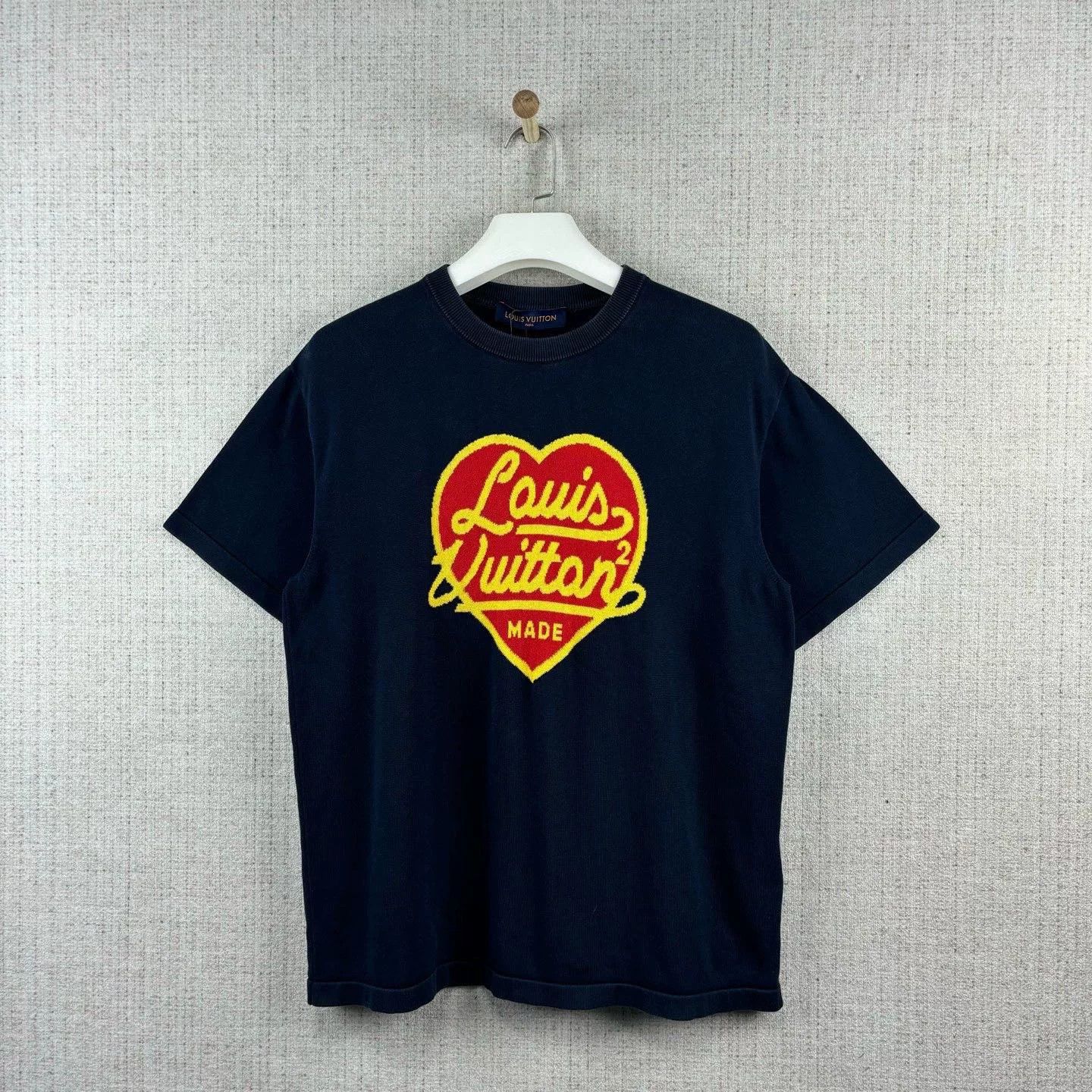 Louis Vuitton LOUIS VUITTON x NIGO Heart Logo Tee Size US M / EU 48-50 / 2 - 1 Thumbnail