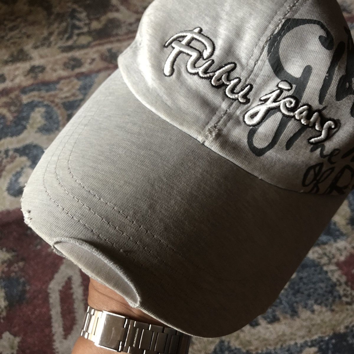 Fubu Rare Vintage Fubu Jeans Collection Ripped Distressed Hat Size ONE SIZE - 3 Thumbnail