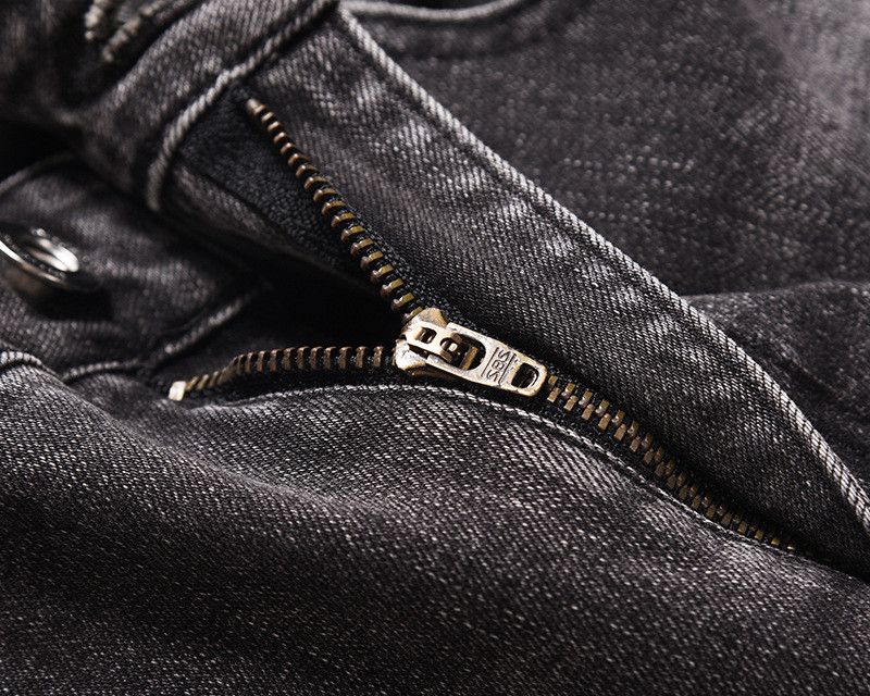 Japanese Brand Street washed flared cleanfit vintage distressed black jeans Size US 32 / EU 48 - 4 Thumbnail
