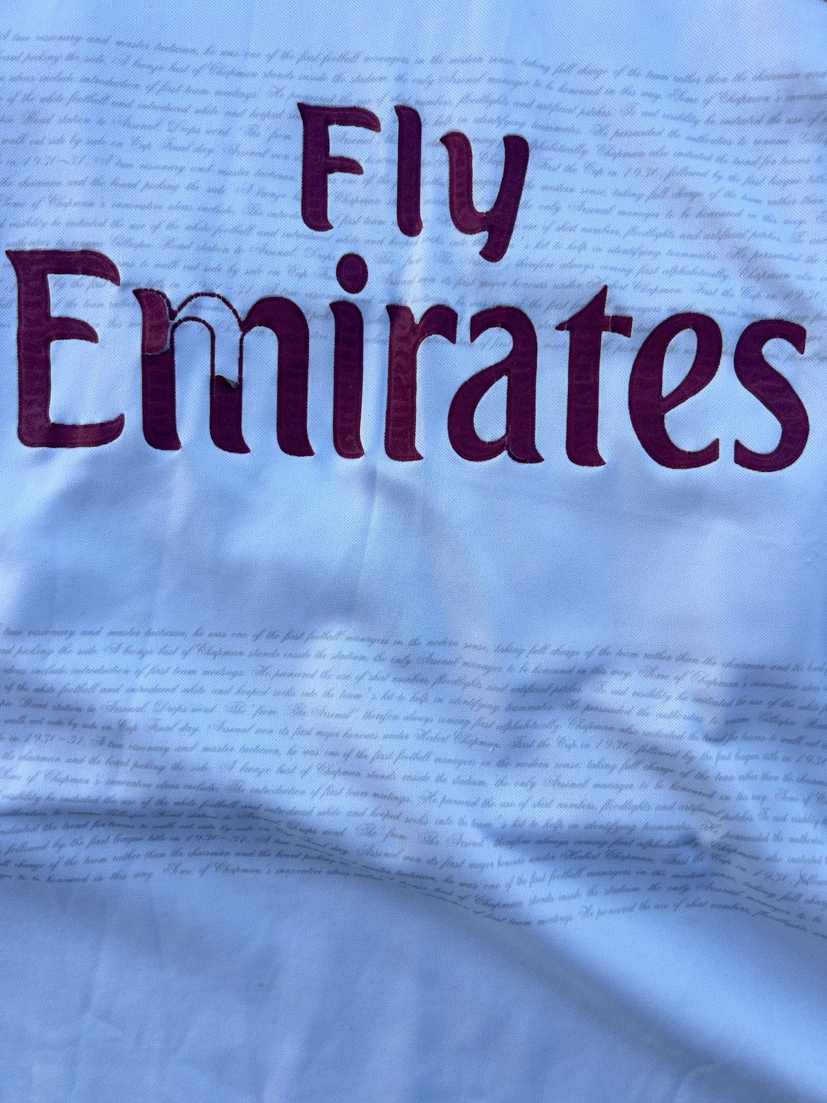Nike Official Arsenal 2007-08 Away Jersey ADEBAYOR #25 Nike Size US XL / EU 56 / 4 - 4 Thumbnail