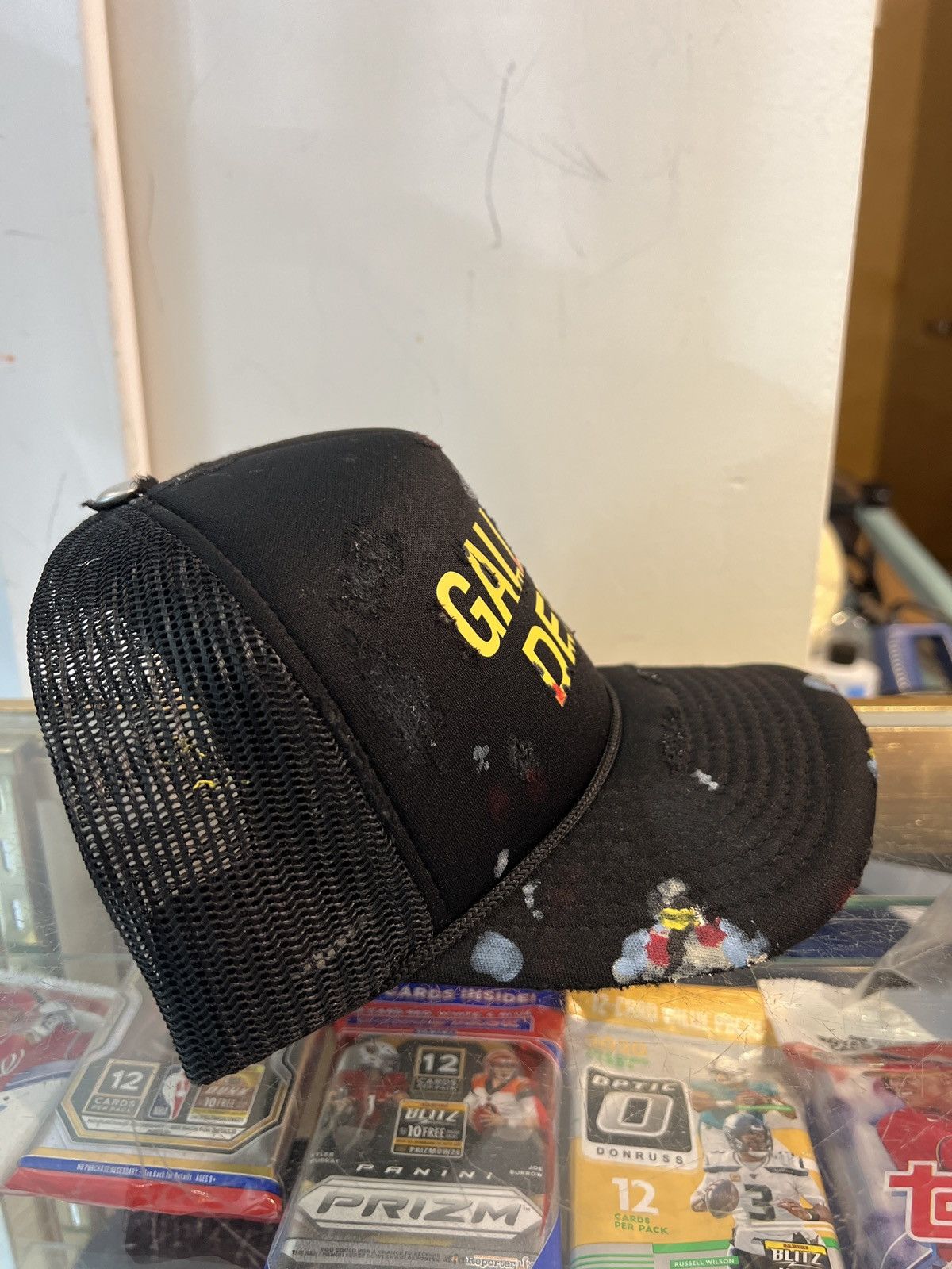 Gallery Dept. Gallery Department Paint Trucker Hat Black Size ONE SIZE - 4 Thumbnail