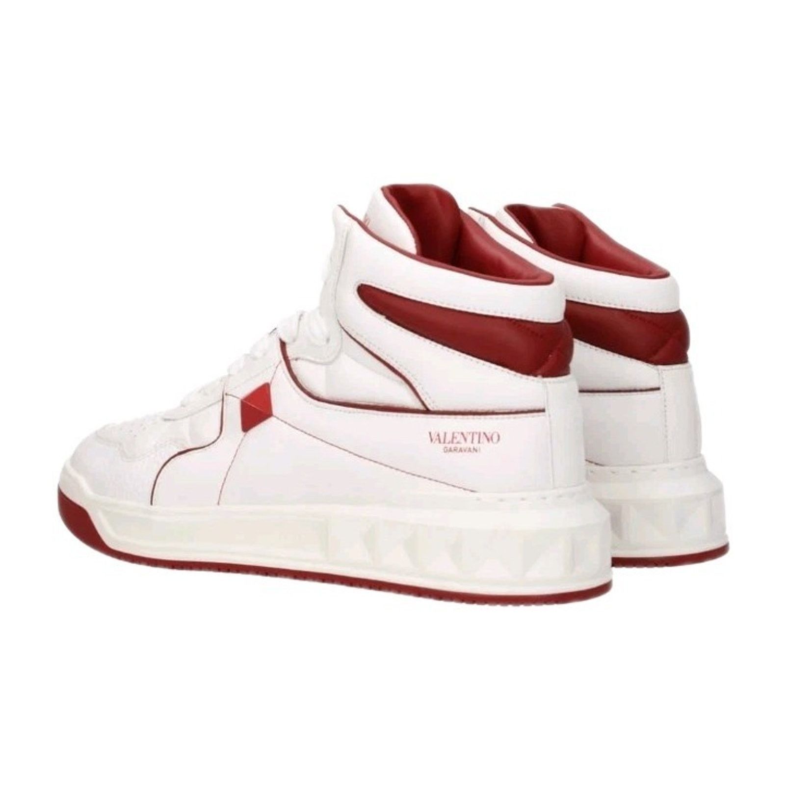 Valentino Valentino Garavani Sneakers Men Leather White/Red US 10. Size US 10 / EU 43 - 3 Thumbnail