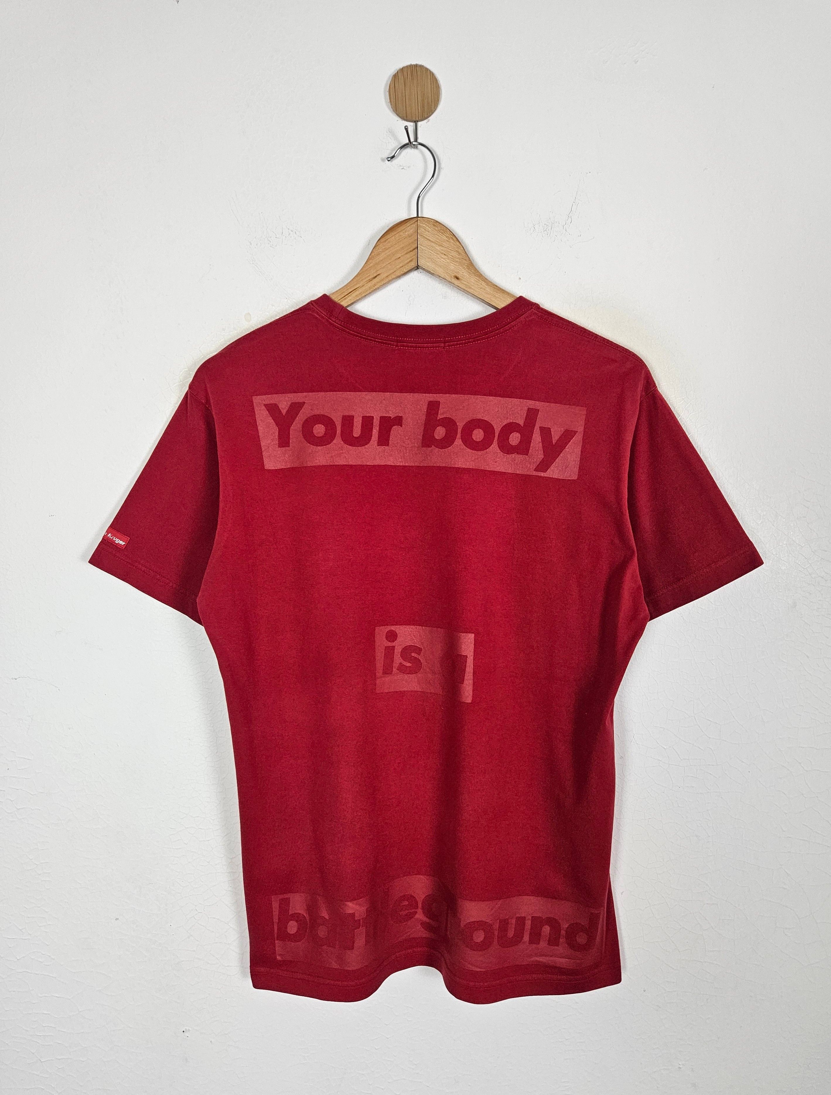 Barbara Kruger Barbara Kruger Your Body is Battleground shirt Size US M / EU 48-50 / 2 - 2 Thumbnail