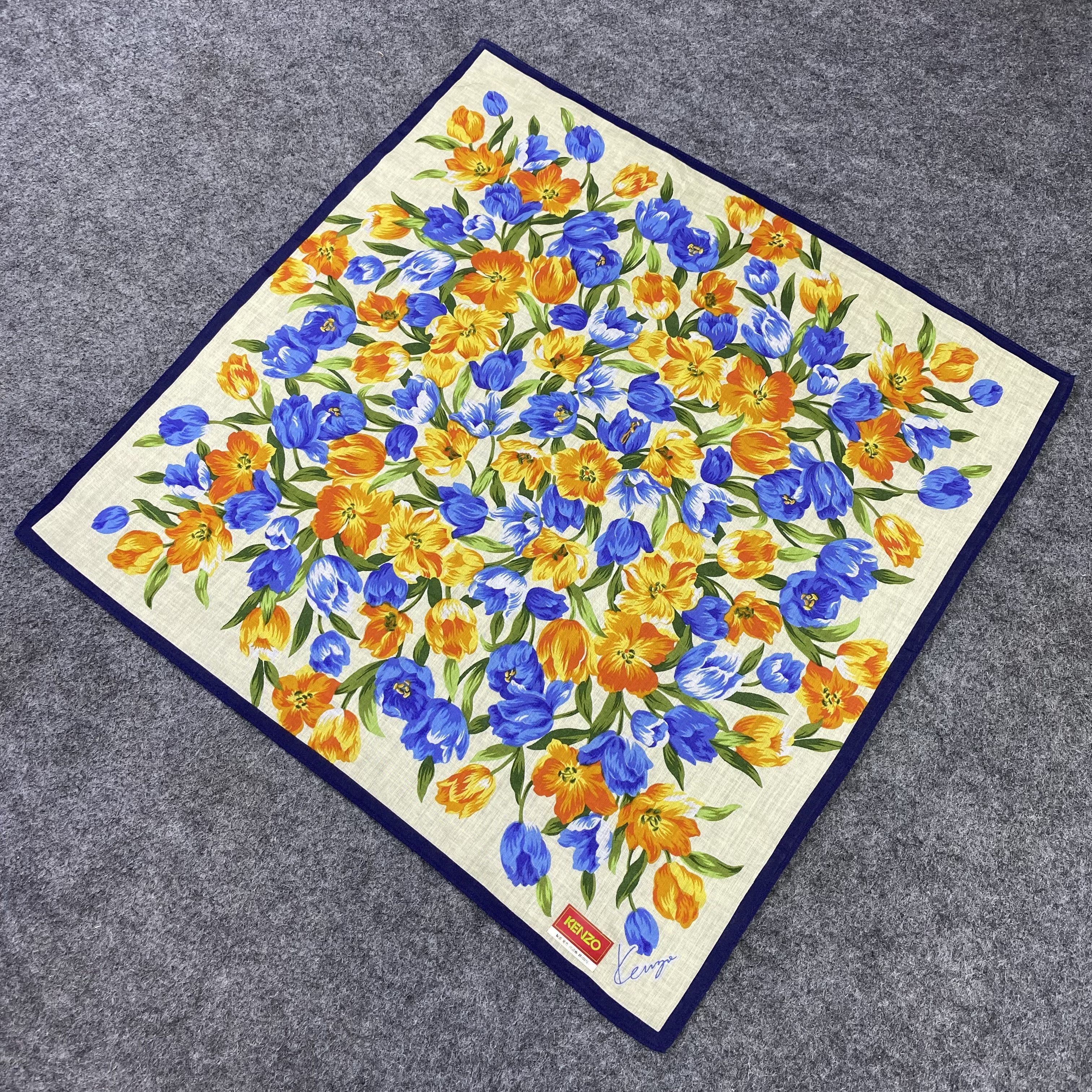 Kenzo Kenzo Handkerchief / Bandana / Neckerchief-B735 Size ONE SIZE - 4 Thumbnail