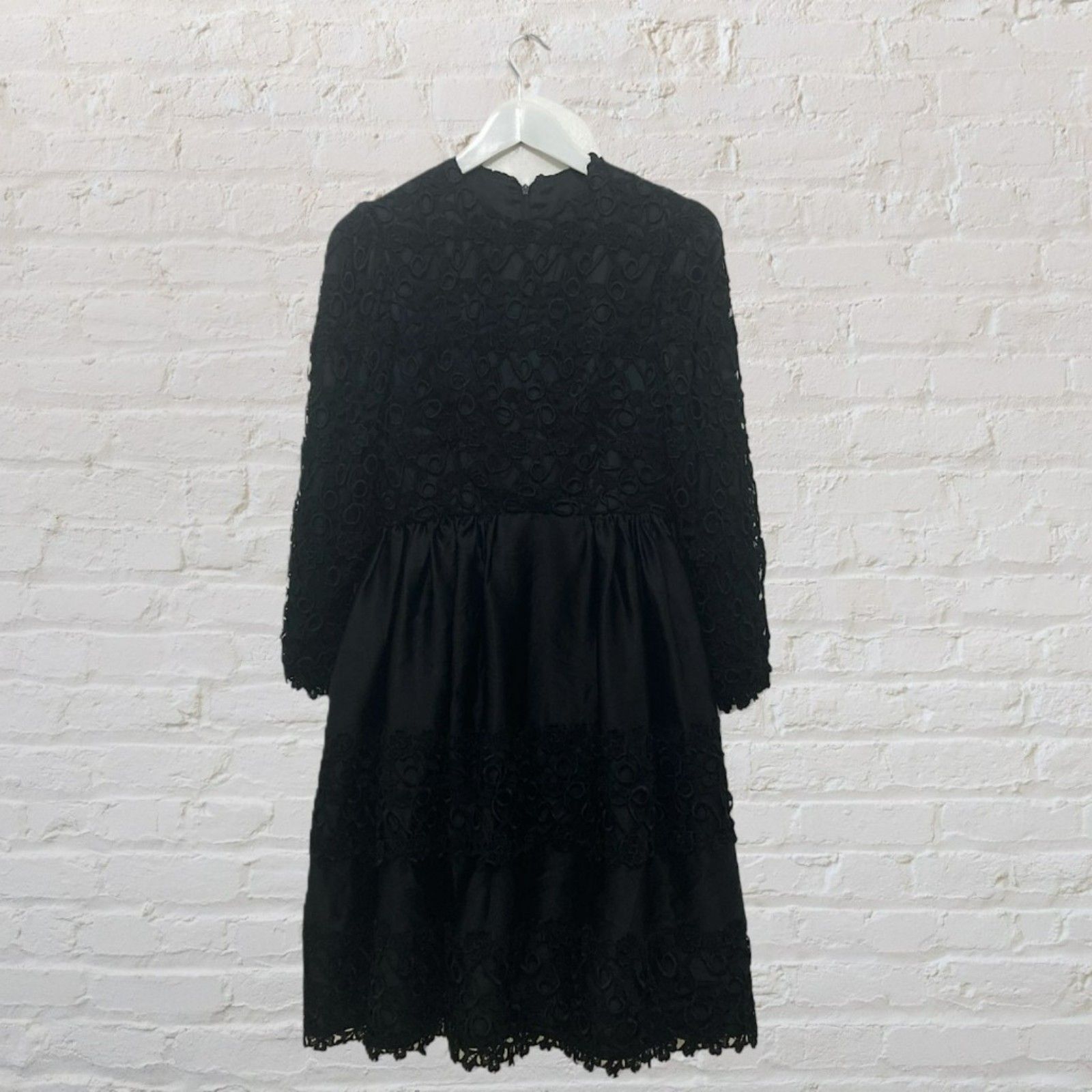 Other RARE Vintage 70s Richilene Silk Cocktail Dress - Size 4 Size S / US 4 / IT 40 - 2 Thumbnail