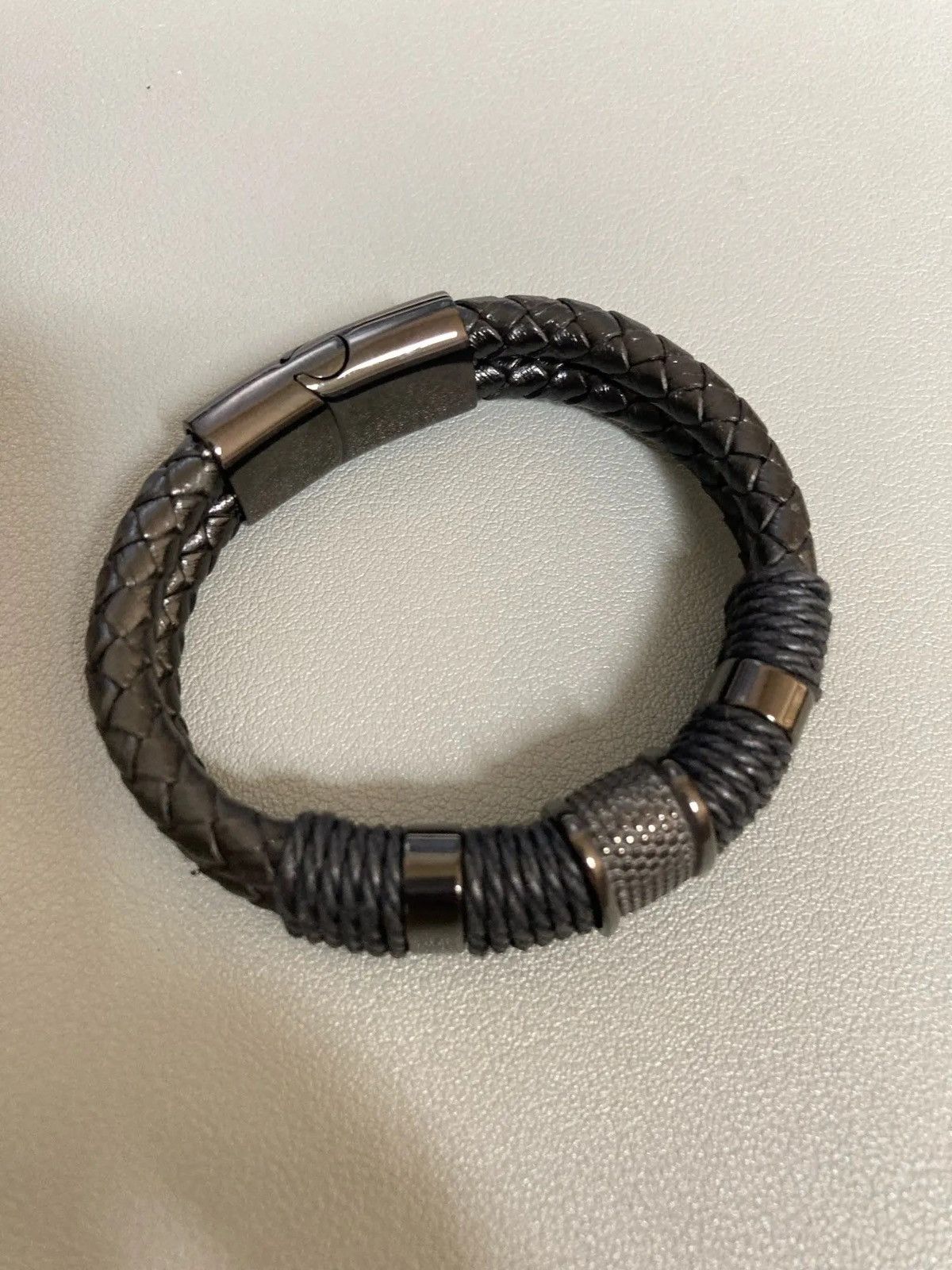 Jewelry × Vintage Vintage Woven Leather Rope Wrap Bracelets Size ONE SIZE - 4 Thumbnail