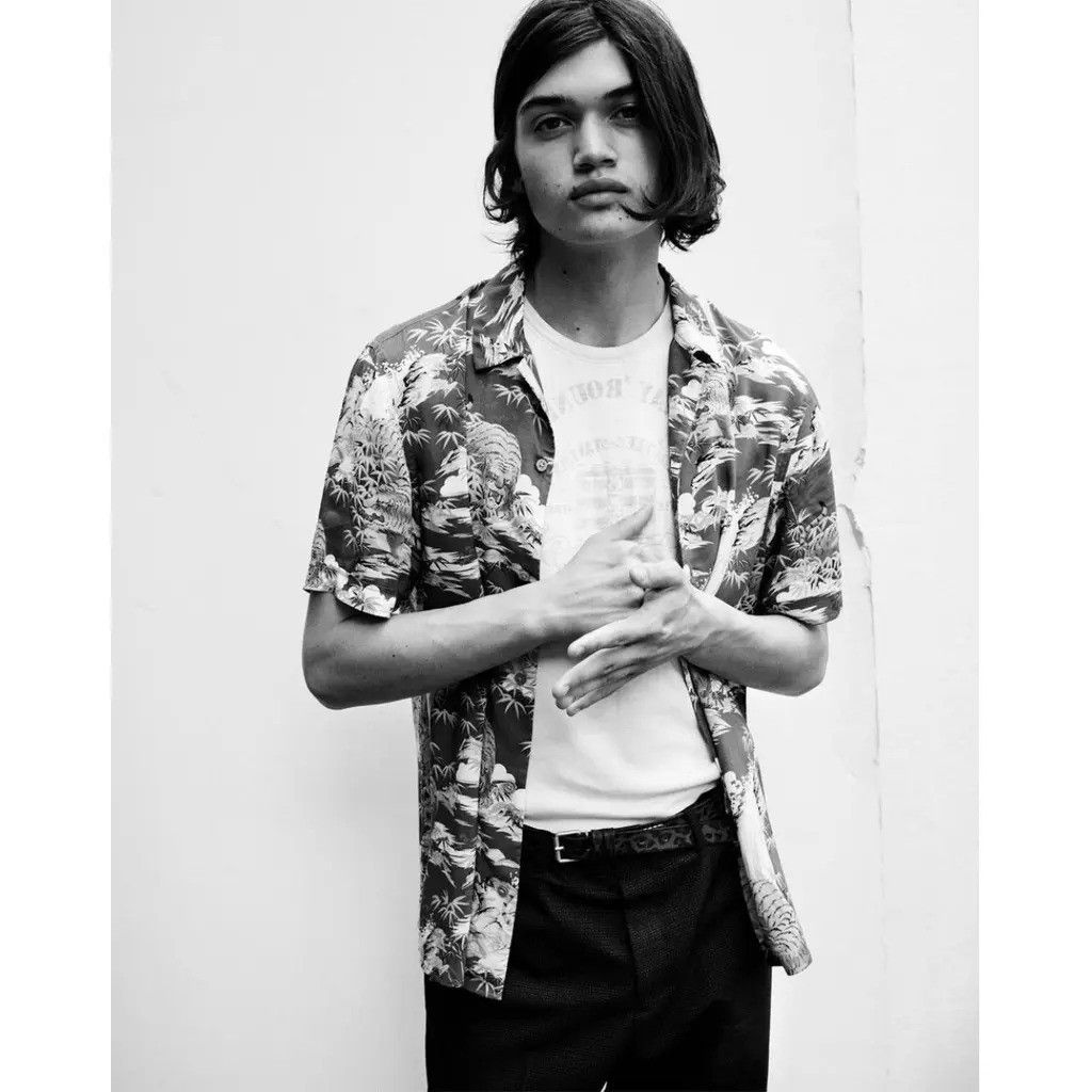 Allsaints FREE SHIPPING!! - ’Sumatra’ Viscose Shirt Size US S / EU 44-46 / 1 - 4 Thumbnail