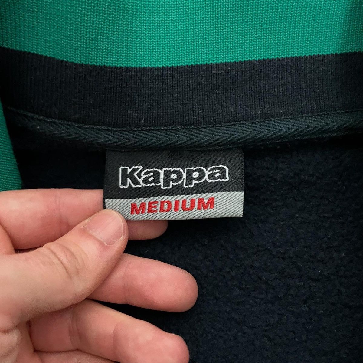 Kappa Vintage Kappa Werder Bremen Zip Hoodie Sweatshirt 00s Size US M / EU 48-50 / 2 - 3 Thumbnail