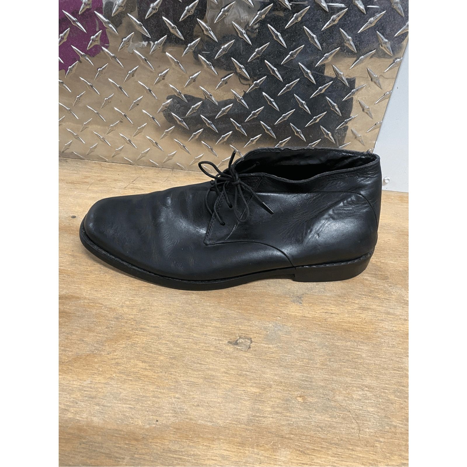 Calvin Klein Calvin Klein Black Leather Dress Boots Smith’ Shoes Size 10 Size US 10 / EU 43 - 3 Thumbnail