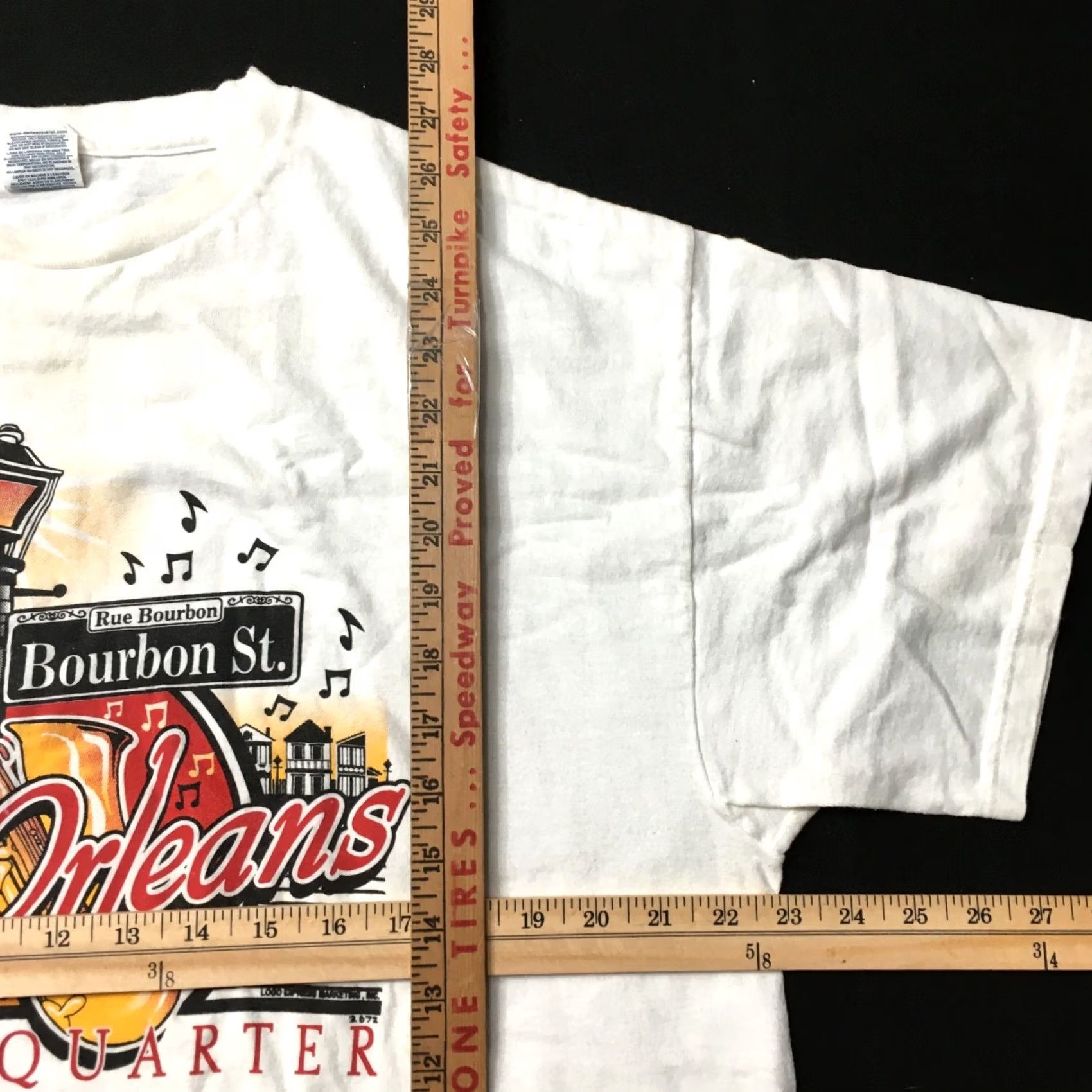 Delta VTG New Orleans french quarter T Shirt XL Jazz Capital Big Easy Bourbon Street Size US XL / EU 56 / 4 - 5 Thumbnail