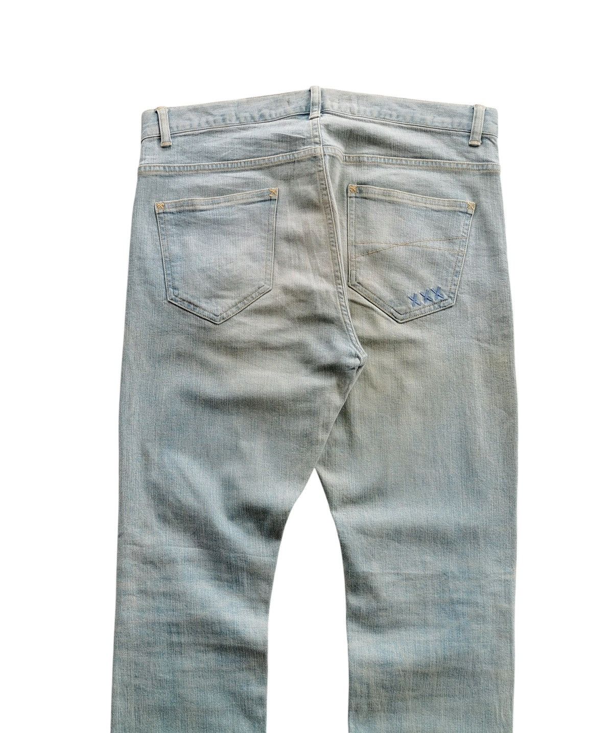 Japanese Brand Chord Number Eight "Rocks Rebel Music" Style Amiri Size US 31 - 3 Thumbnail
