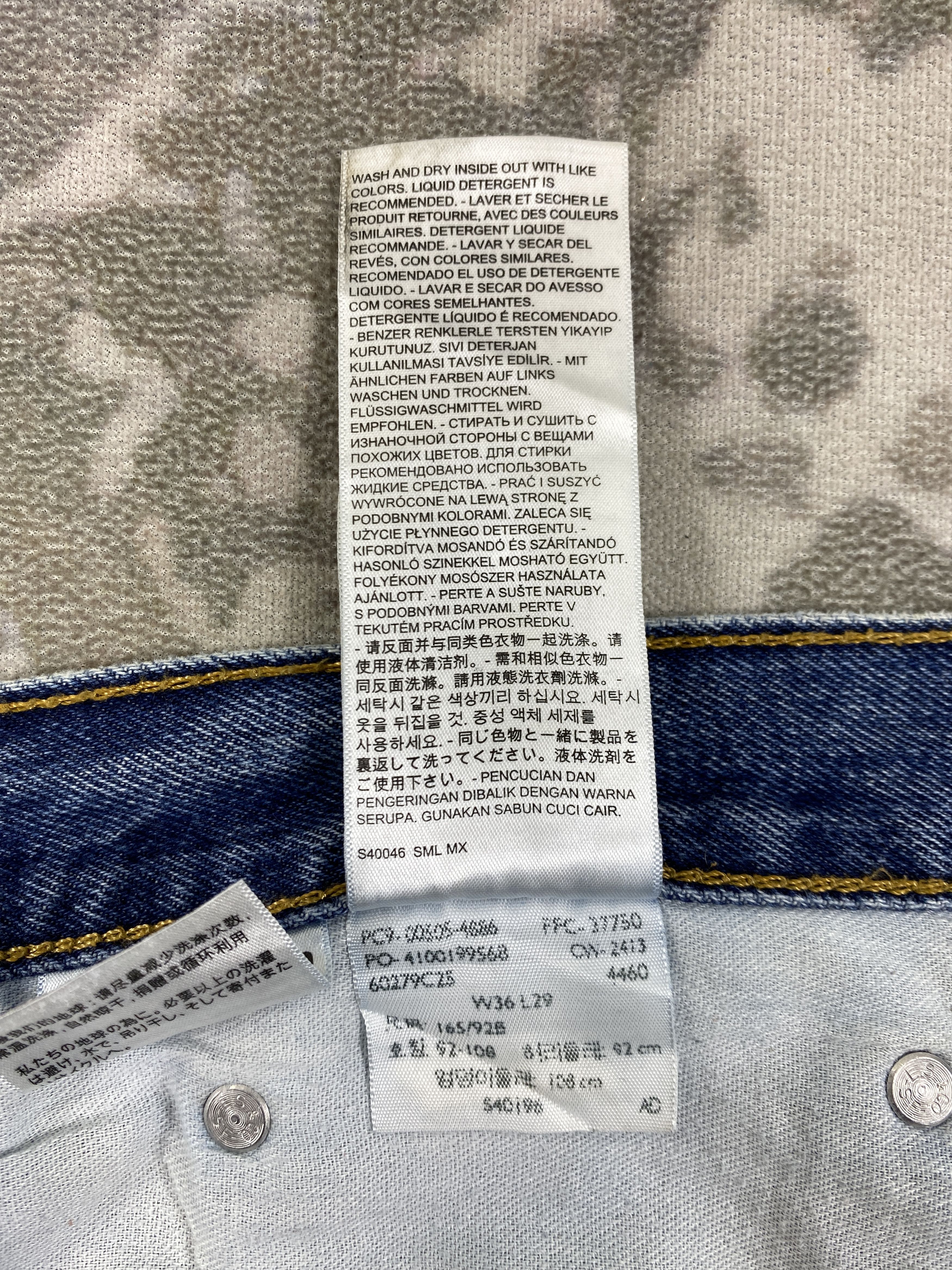 Levi's Distressed Blue Vintage Levi's 505 Jeans 36x29 Denim JN1764 Size US 36 / EU 52 - 11 Thumbnail