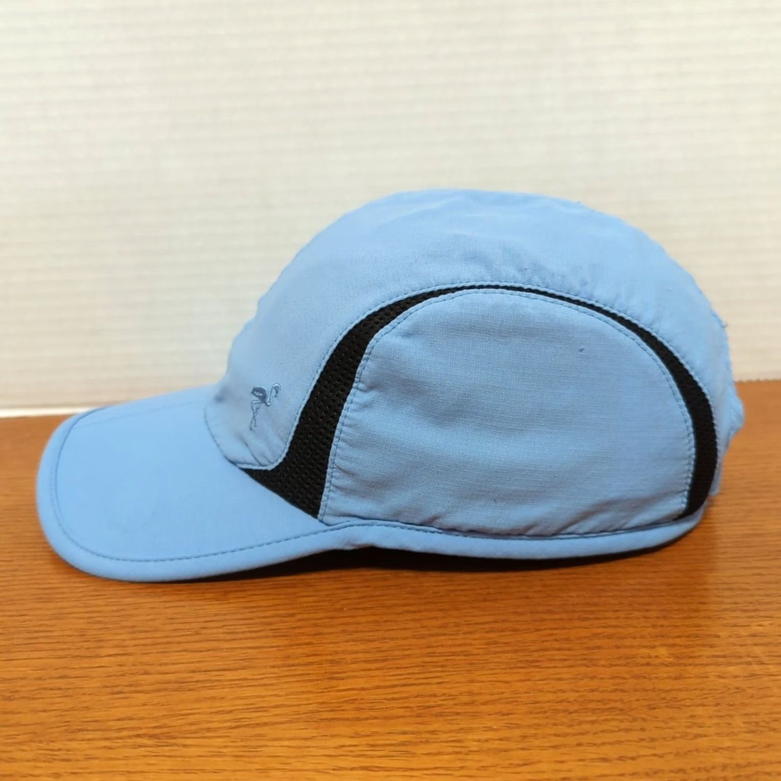 Vintage Columbia Hat Cap Strap Back Light Blue Athletic Lightweight Running Panel Men's Baseball Cap Size ONE SIZE - 4 Thumbnail