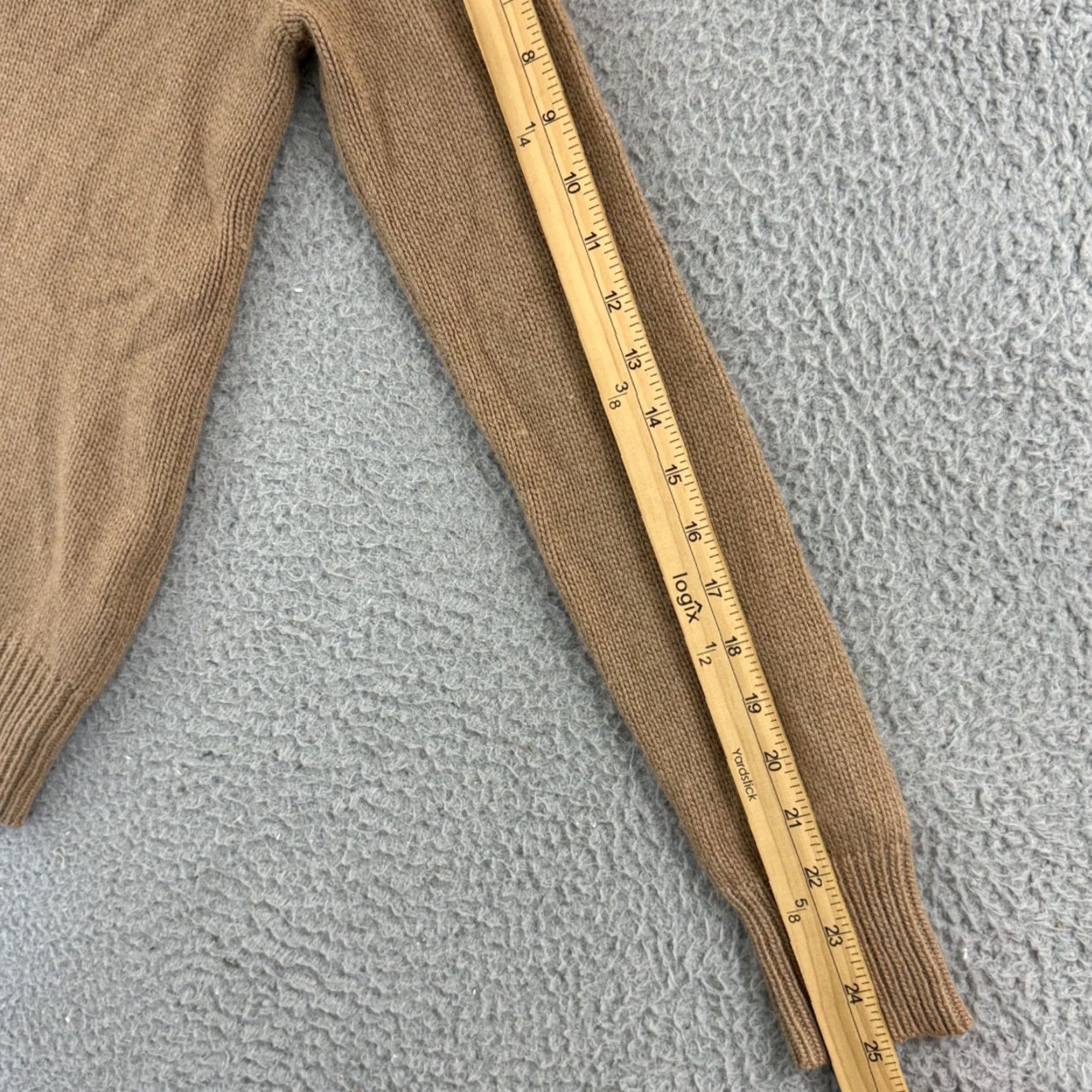 Ralph Lauren Ralph Lauren Sweater Womens Medium Brown Turtleneck Cashmere Wool Long Sleeve Size M / US 6-8 / IT 42-44 - 8 Thumbnail