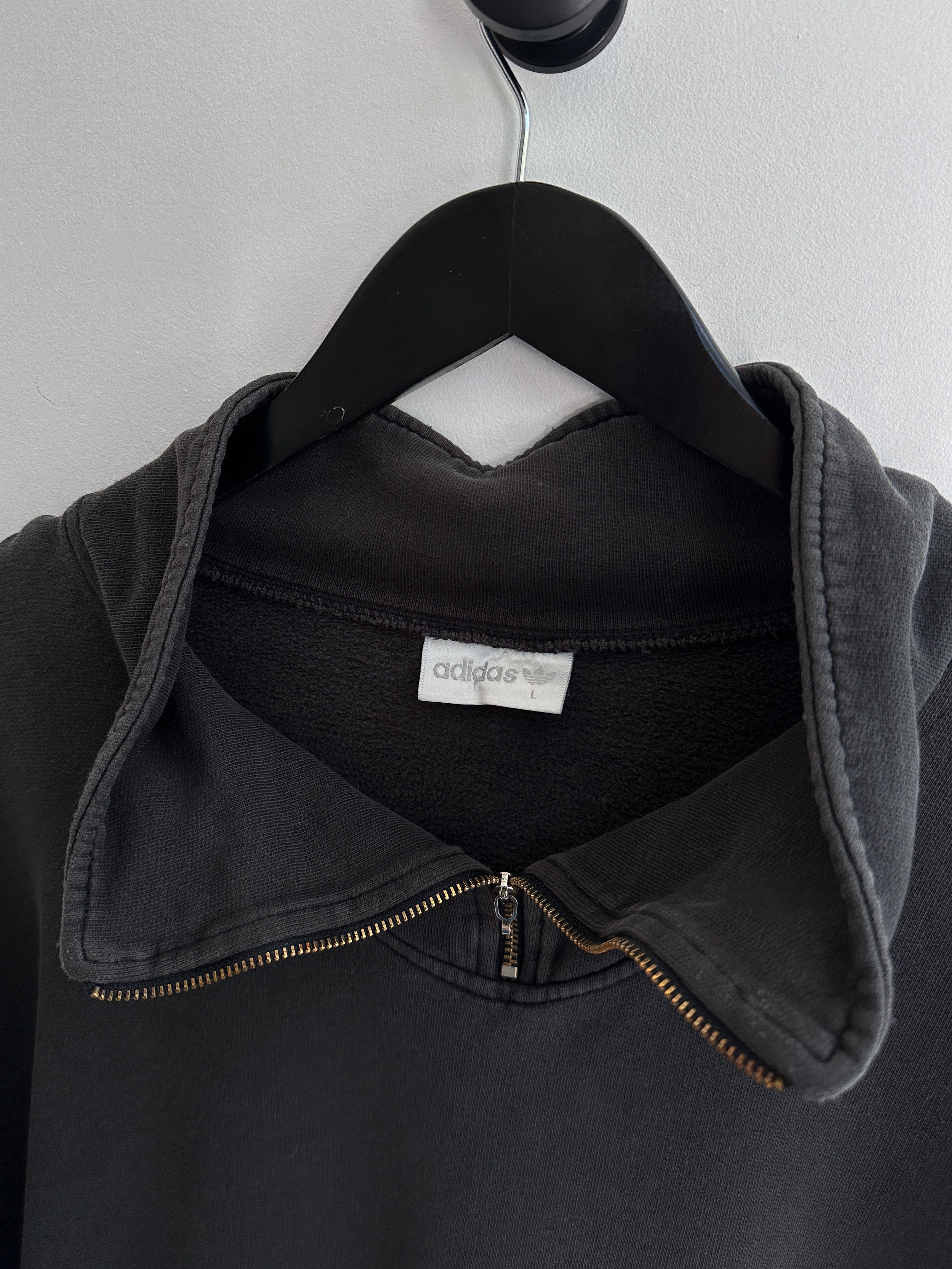 Adidas Vintage Adidas 90s Half Zip Sweatshirt Jumper Size US L / EU 52-54 / 3 - 8 Thumbnail