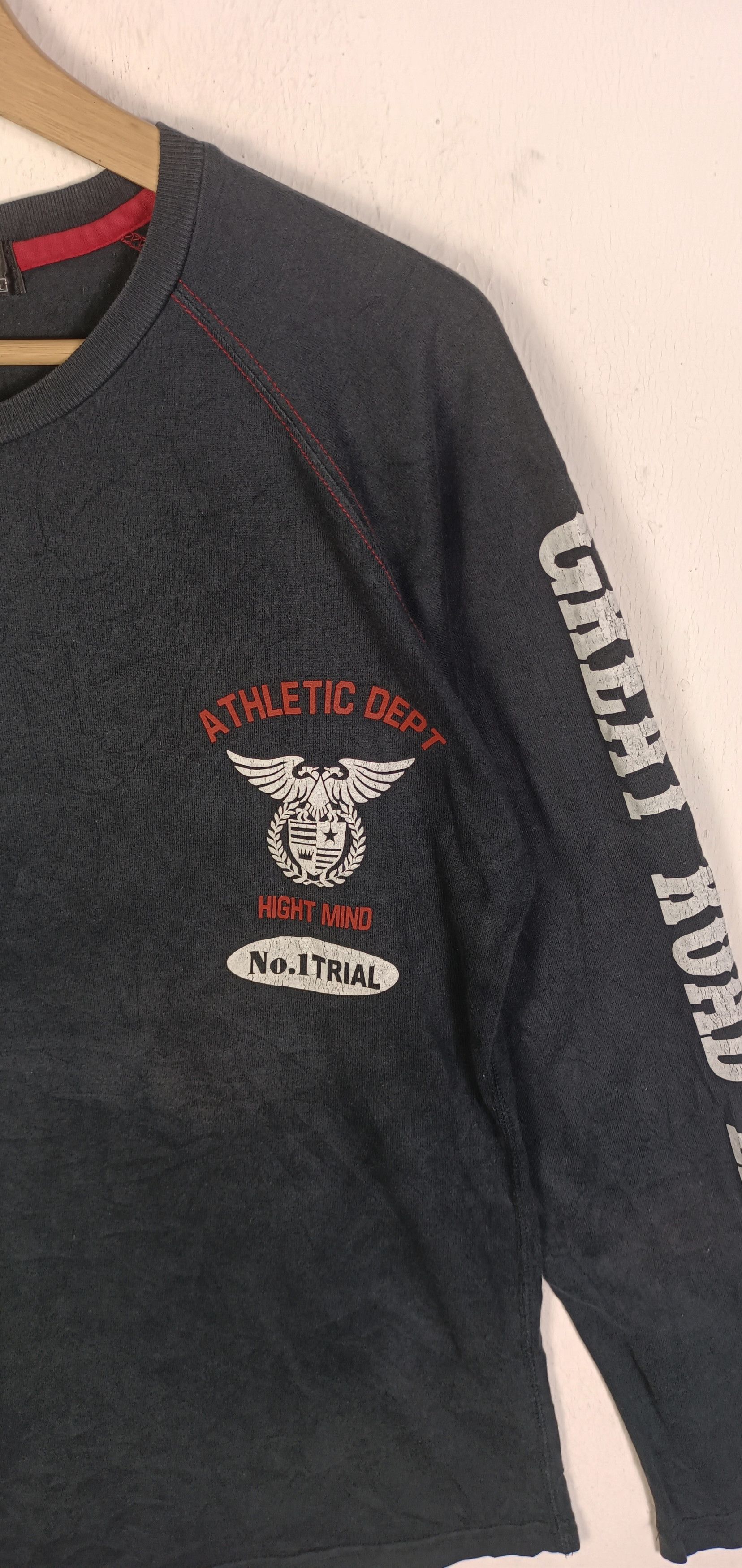 Japanese Brand Thruxton Mass Of Iron Astride Long Sleeve Size US M / EU 48-50 / 2 - 3 Thumbnail