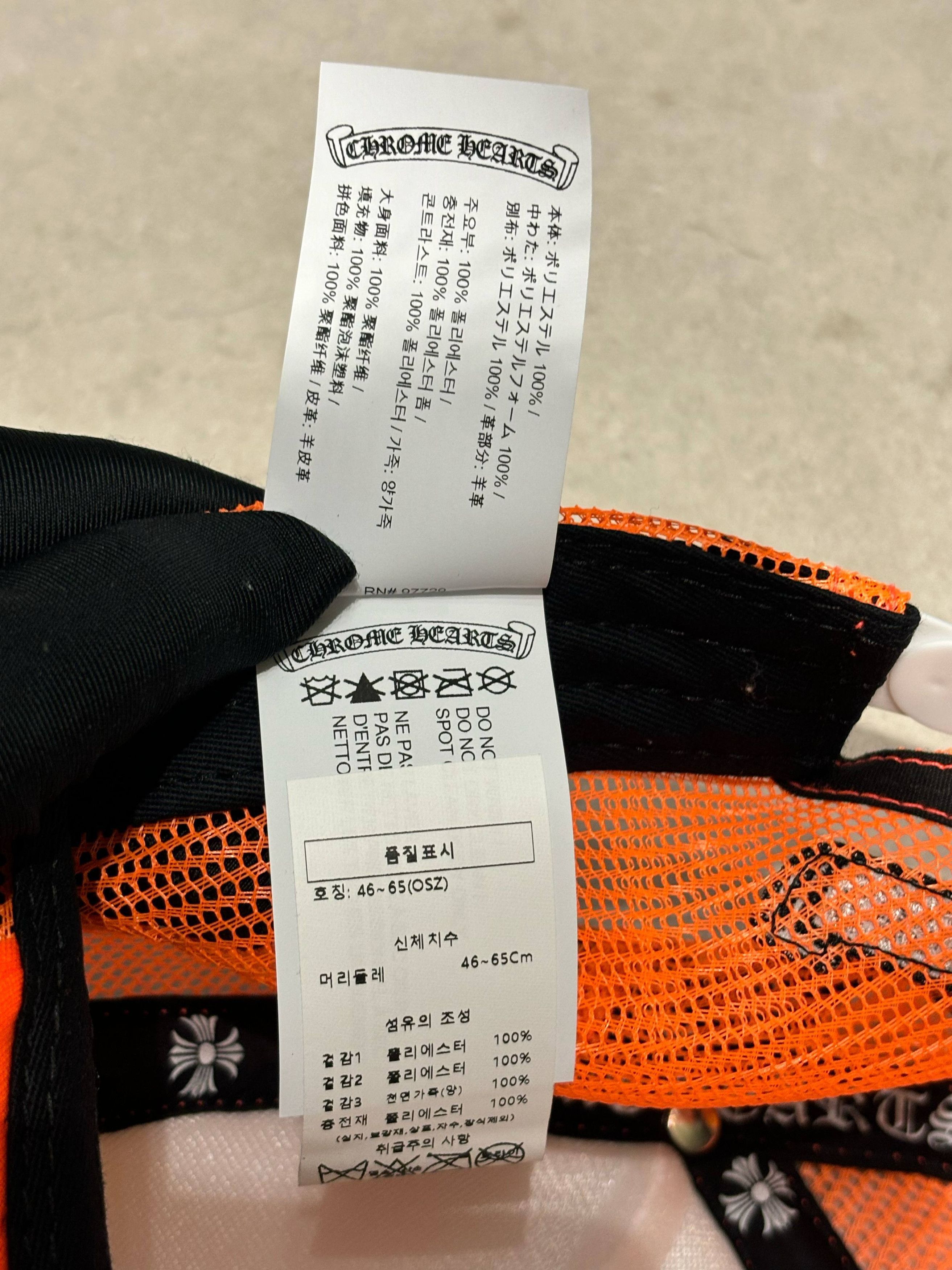 Chrome Hearts Chrome hearts hat trucker king taco Orange Size ONE SIZE - 8 Thumbnail