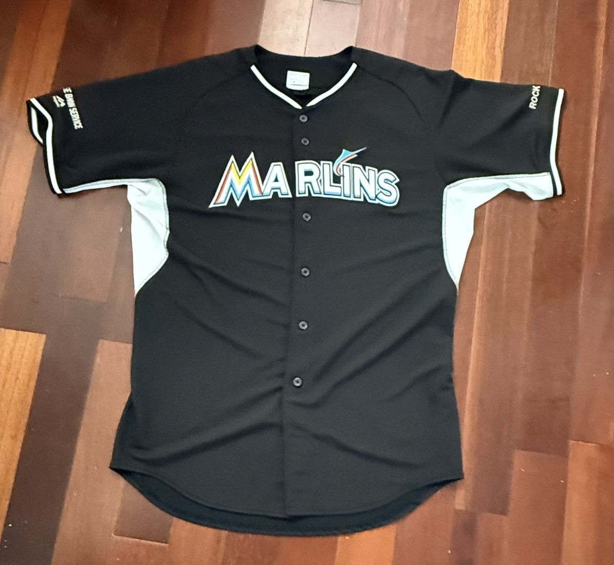 Majestic Marlins Stitched MLB Jersey Size US XL / EU 56 / 4 - 1 Thumbnail