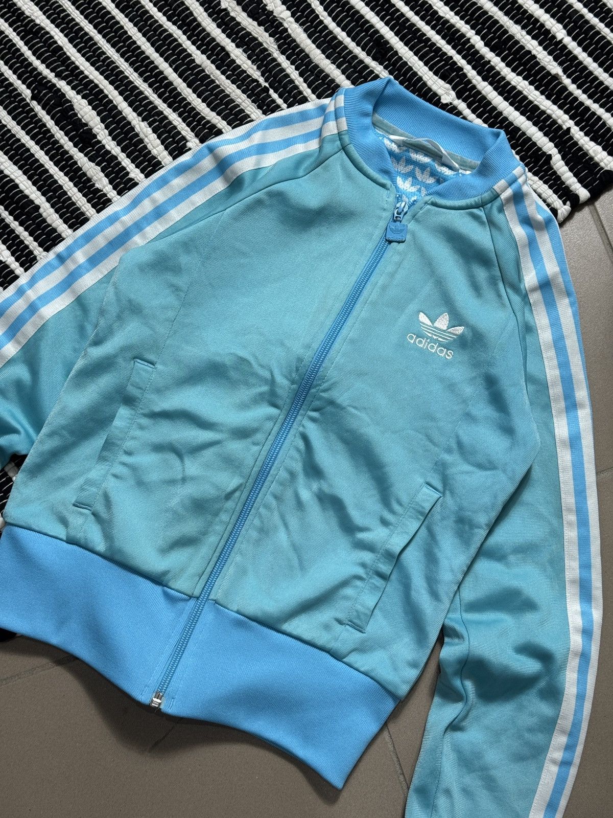 Adidas VINTAGE ADIDAS 2000s THREE STRIPED ZIP UP OLYMPIAN Size XXS / US 00 / IT 34 - 3 Thumbnail