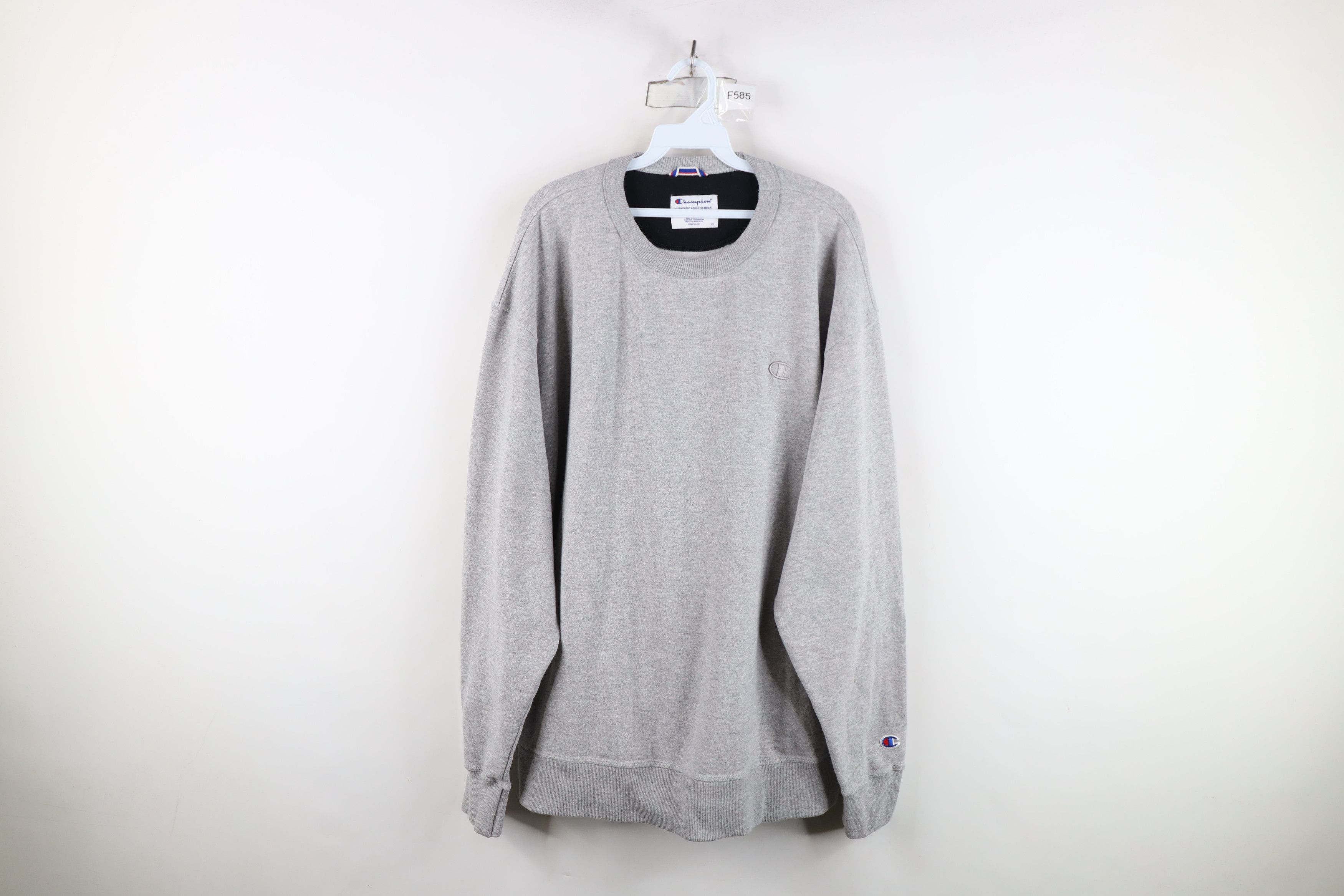 Champion Vintage Y2K Champion Monochrome Classic Crewneck Sweatshirt Size US XXL / EU 58 / 5 - 1 Thumbnail
