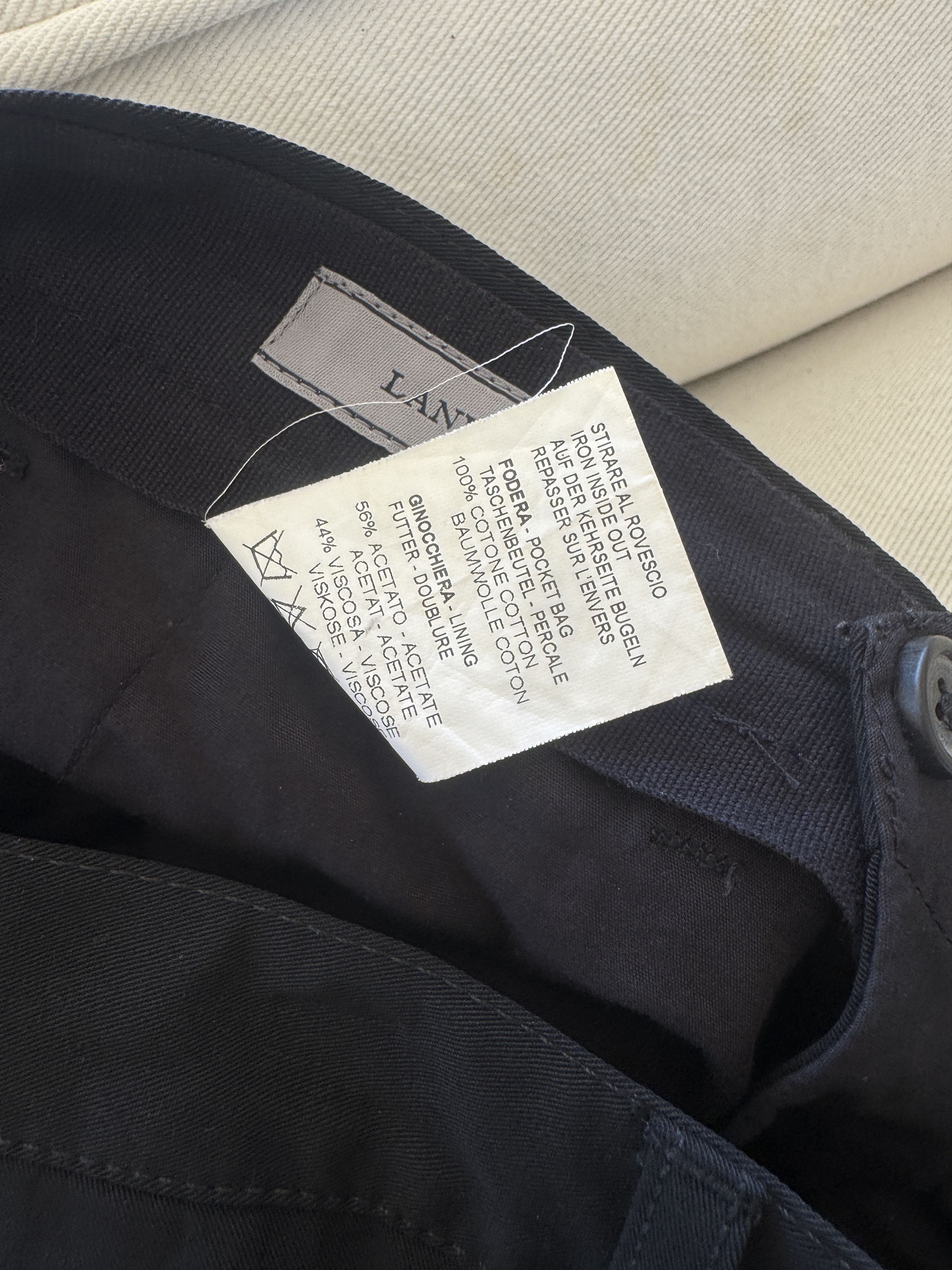 Lanvin Lanvin Reflective Runway Trousers Size US 32 / EU 48 - 9 Thumbnail