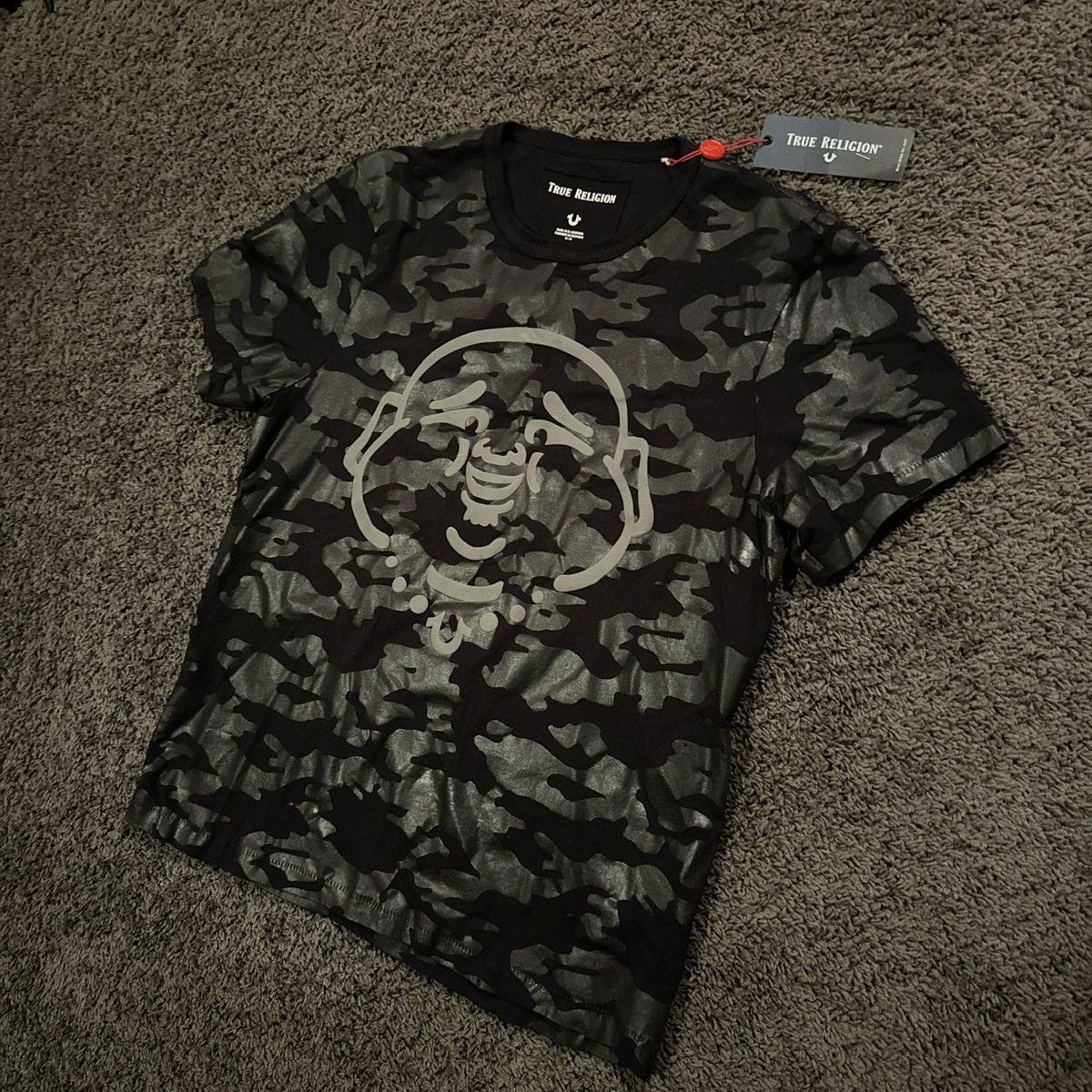 True Religion Camo True Religion T-Shirt (Black) Size US M / EU 48-50 / 2 - 1 Thumbnail