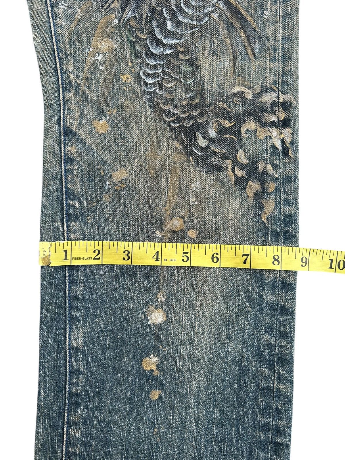 Kapital Rusty Karakuri Tamashii Inspired Kyoto Japan Denim Jeans Size US 29 - 18 Thumbnail