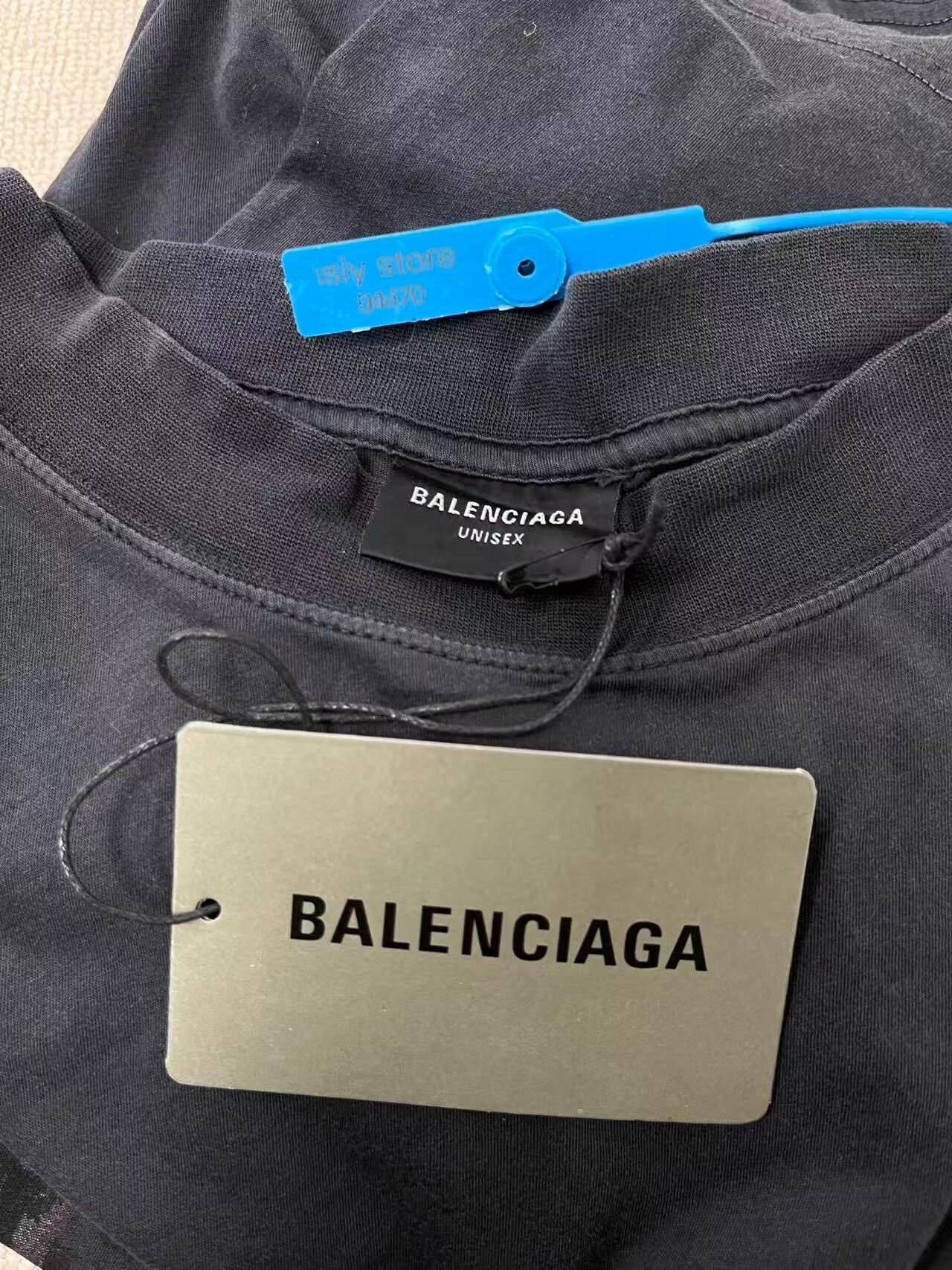 Balenciaga balenciaga logo print short sleeve t-shirt Size US M / EU 48-50 / 2 - 4 Thumbnail