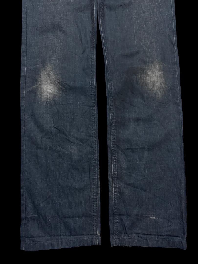 Vintage Vintage Japanese Denim Clothing Mudwash Dark Distressed Jean Size US 30 / EU 46 - 6 Thumbnail