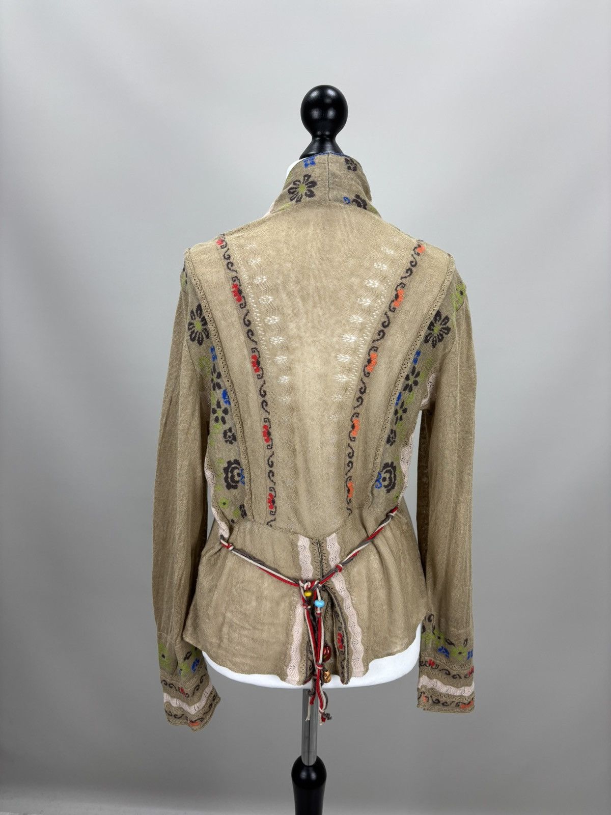 Other Womens cape cardigan IVKO Size 40 Color Brown Size M / US 6-8 / IT 42-44 - 8 Thumbnail