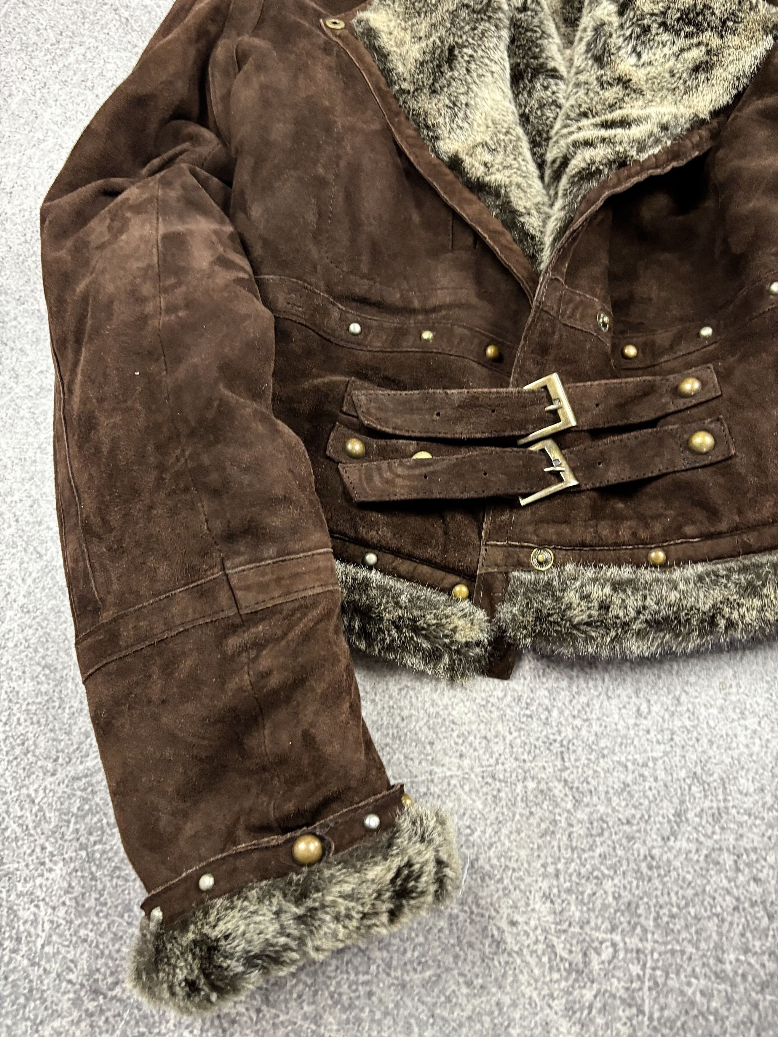 Tornado Mart Y2K TORNADO MART IF SIX WAS NINE CROPPED LEATHER JACKET Size US S / EU 44-46 / 1 - 3 Thumbnail