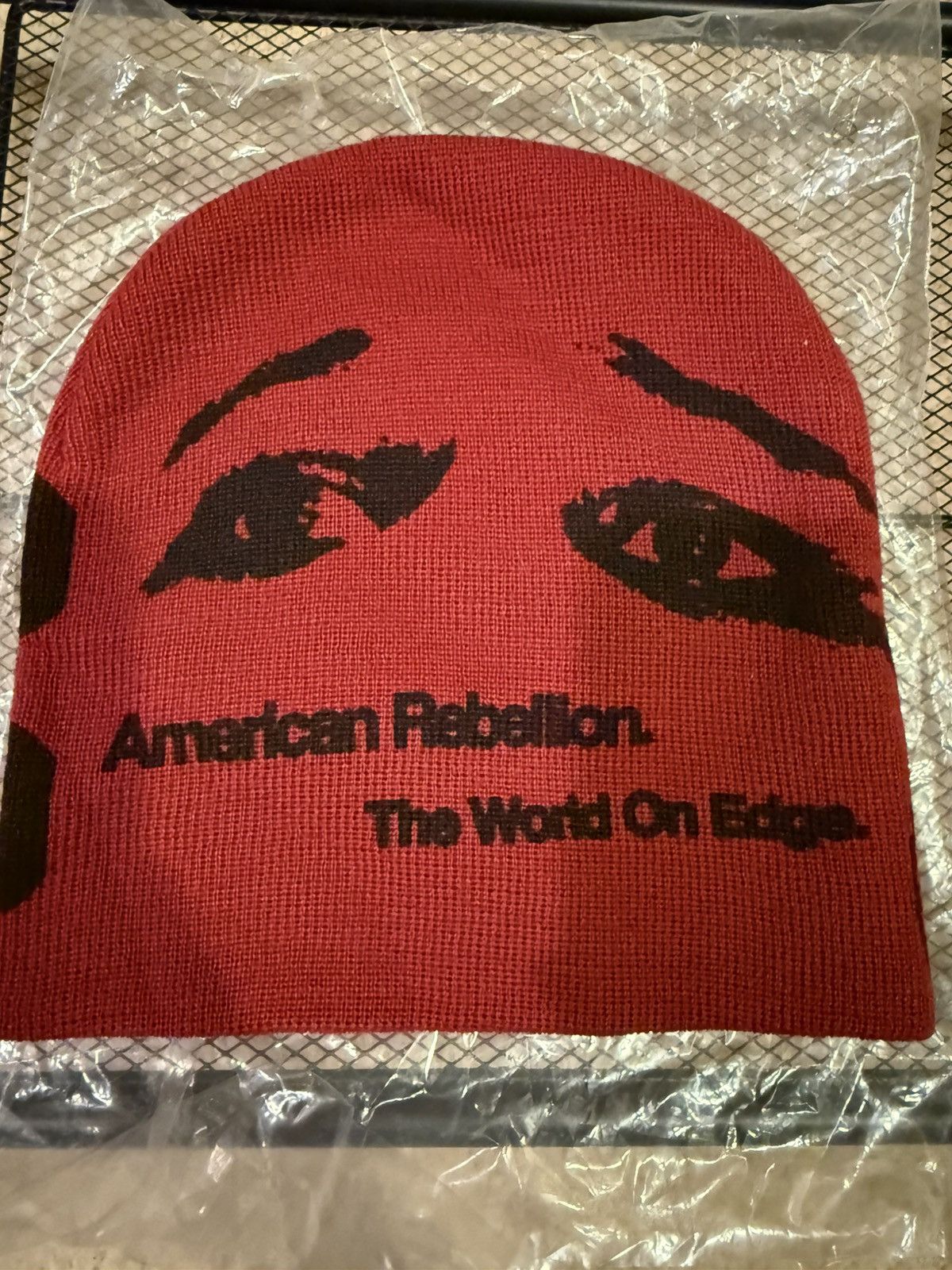 Homme + Femme La Homme Femme Red Beanie Size ONE SIZE - 1 Thumbnail