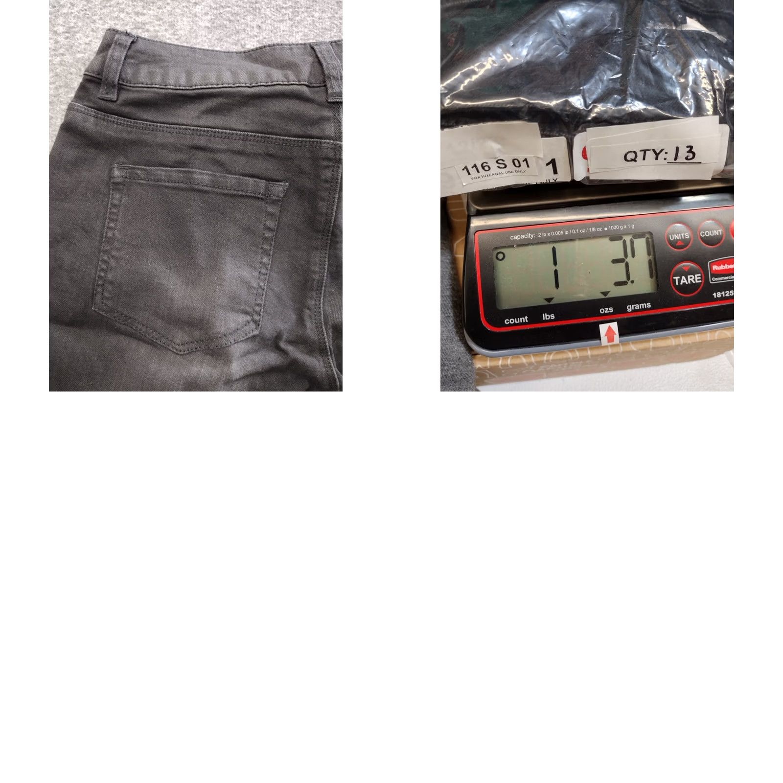 Vintage Women's 2-Pack Mid Rise Cotton Blend Jeans Shorts Bermuda Dark Black Denim Stretch Pockets Zip 2 Bermuda City College Casual Womens Size 26" / US 2 / IT 38 - 8 Thumbnail
